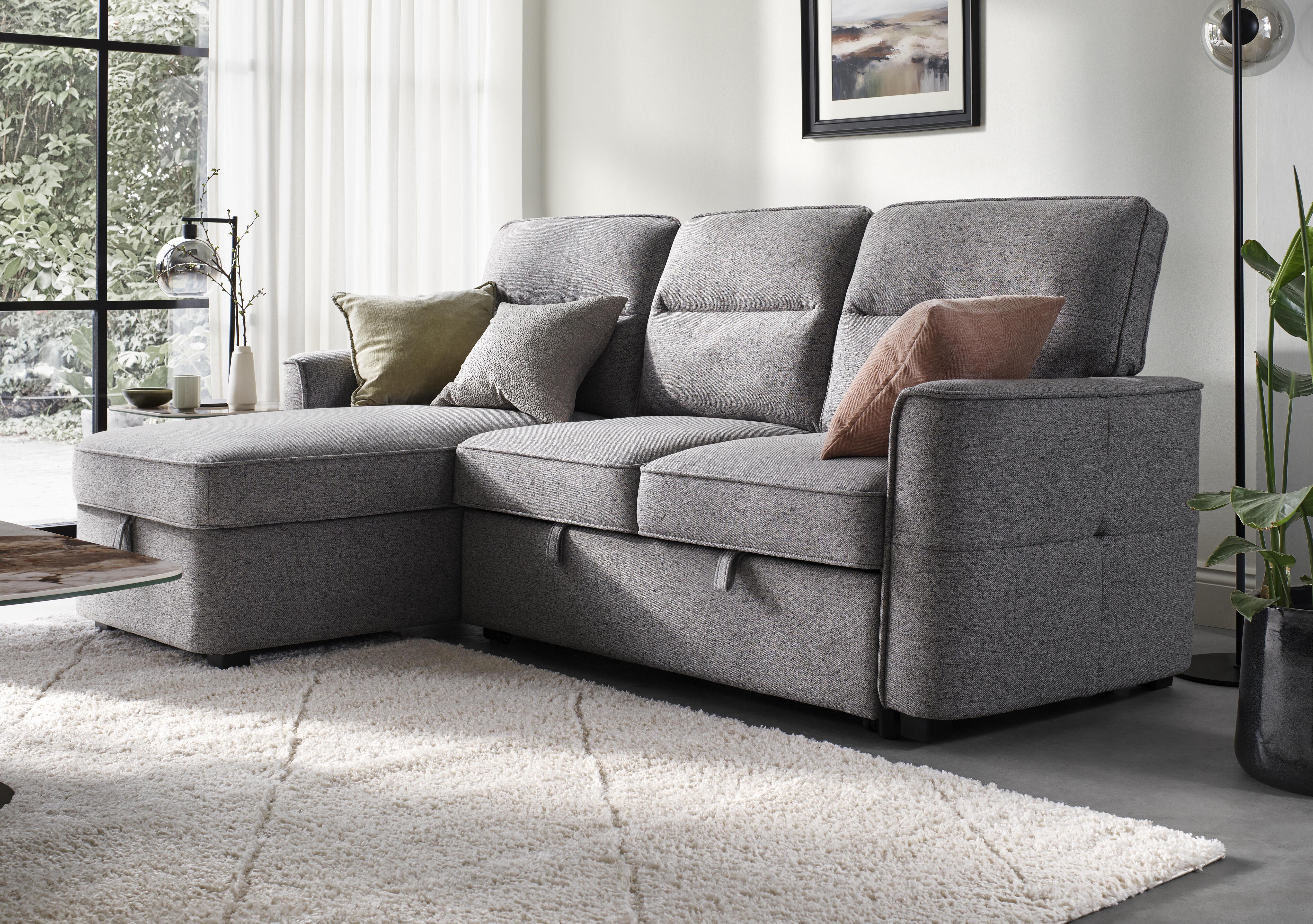 Slumber 3 Seater Sofa Bed with Chaise End Storage in  on Furniture Village