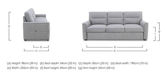 Slumber 3 Seater Sofa in  on Furniture Village