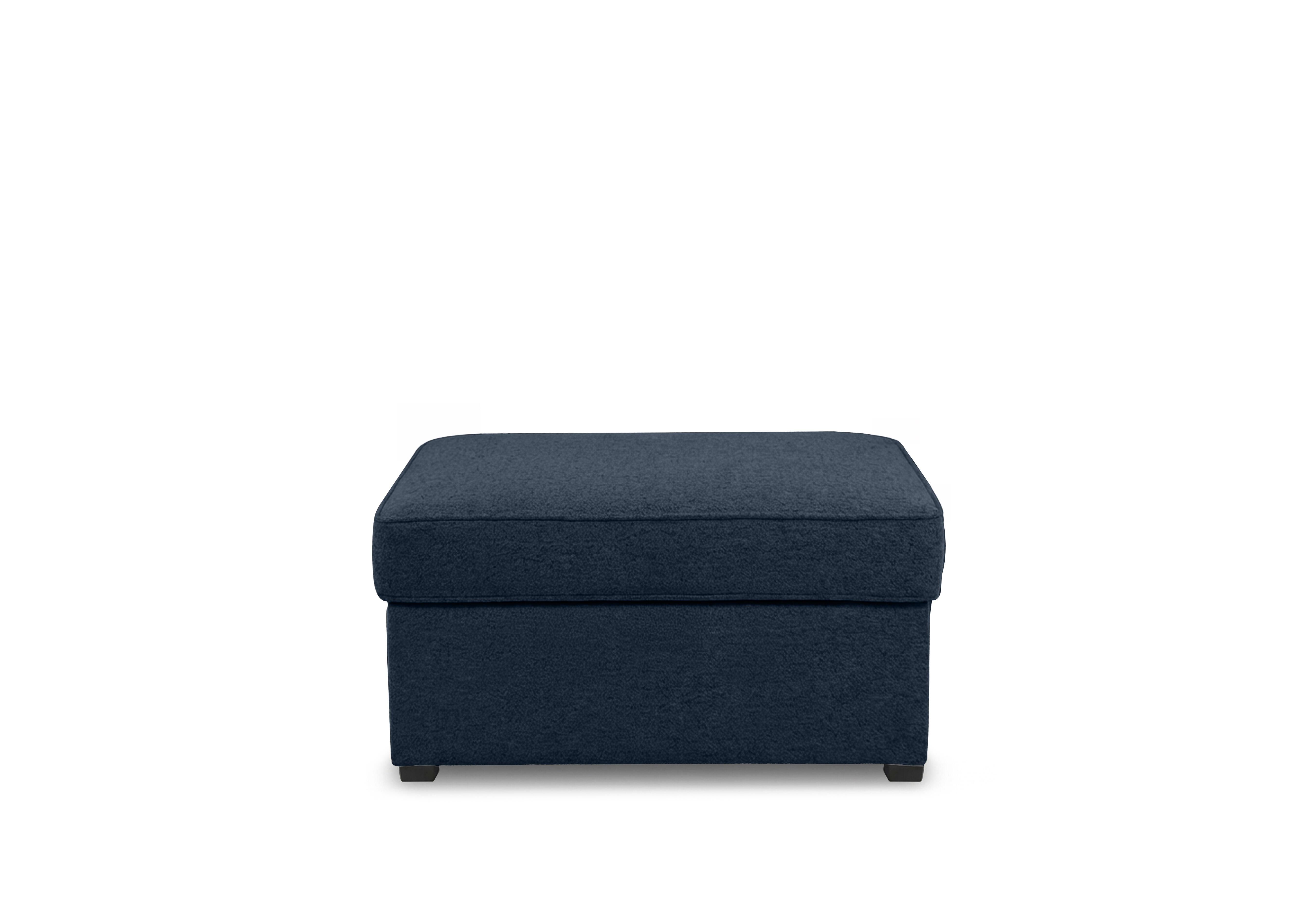 Slumber Footstool in Navy on Furniture Village