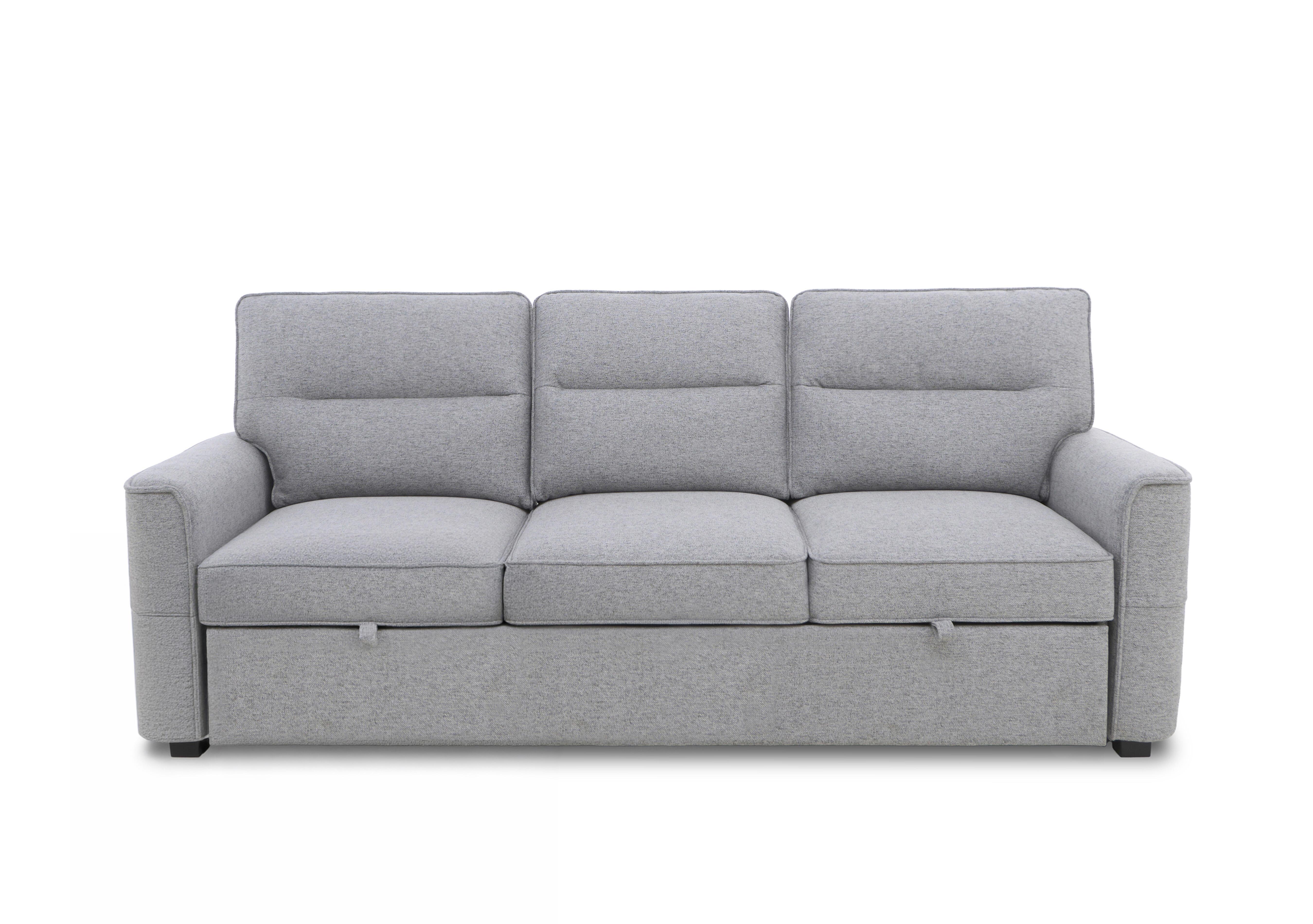 Slumber 3 Seater Sofa Bed in Light Grey on Furniture Village