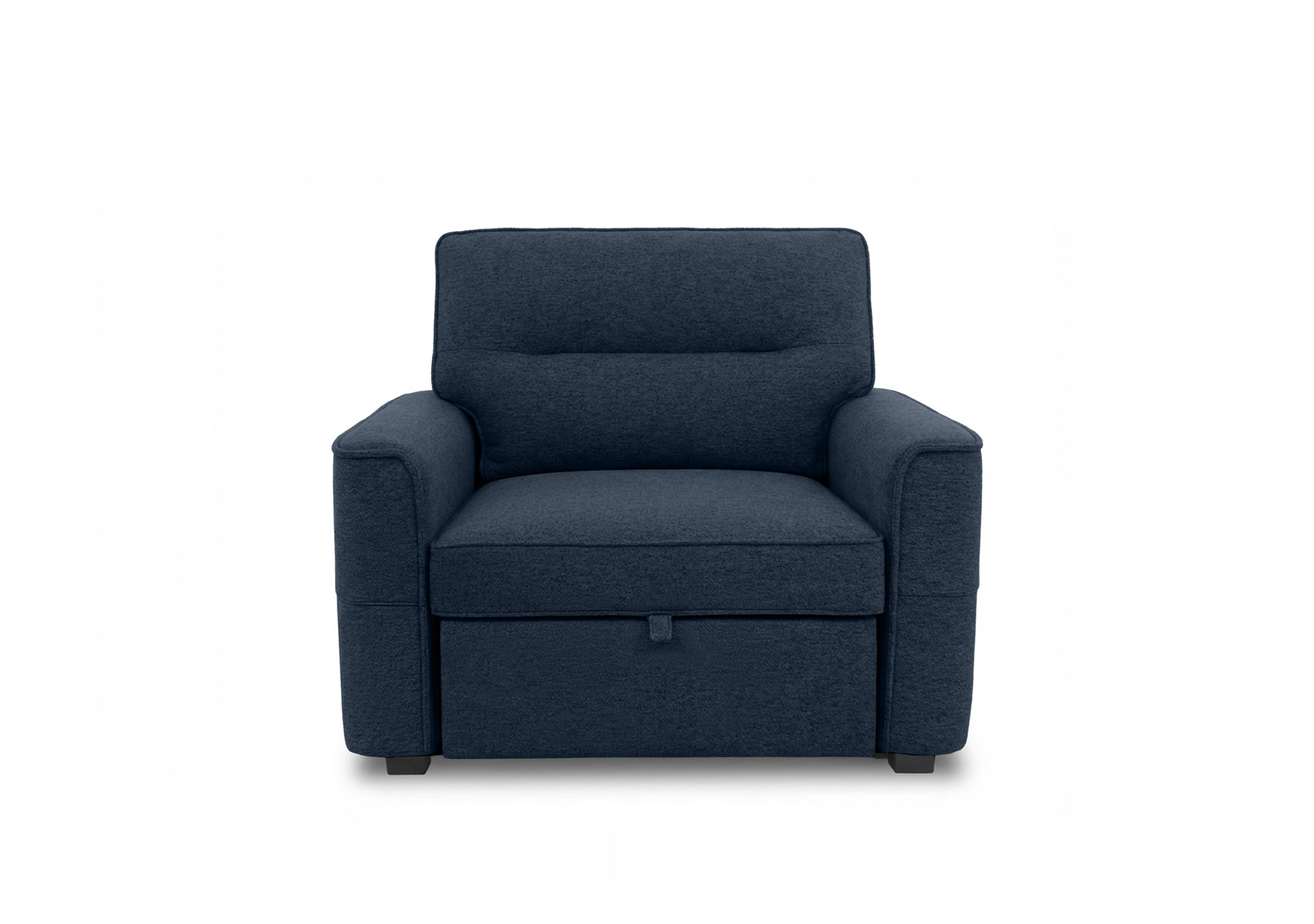 Slumber Lounger chair in Navy on Furniture Village