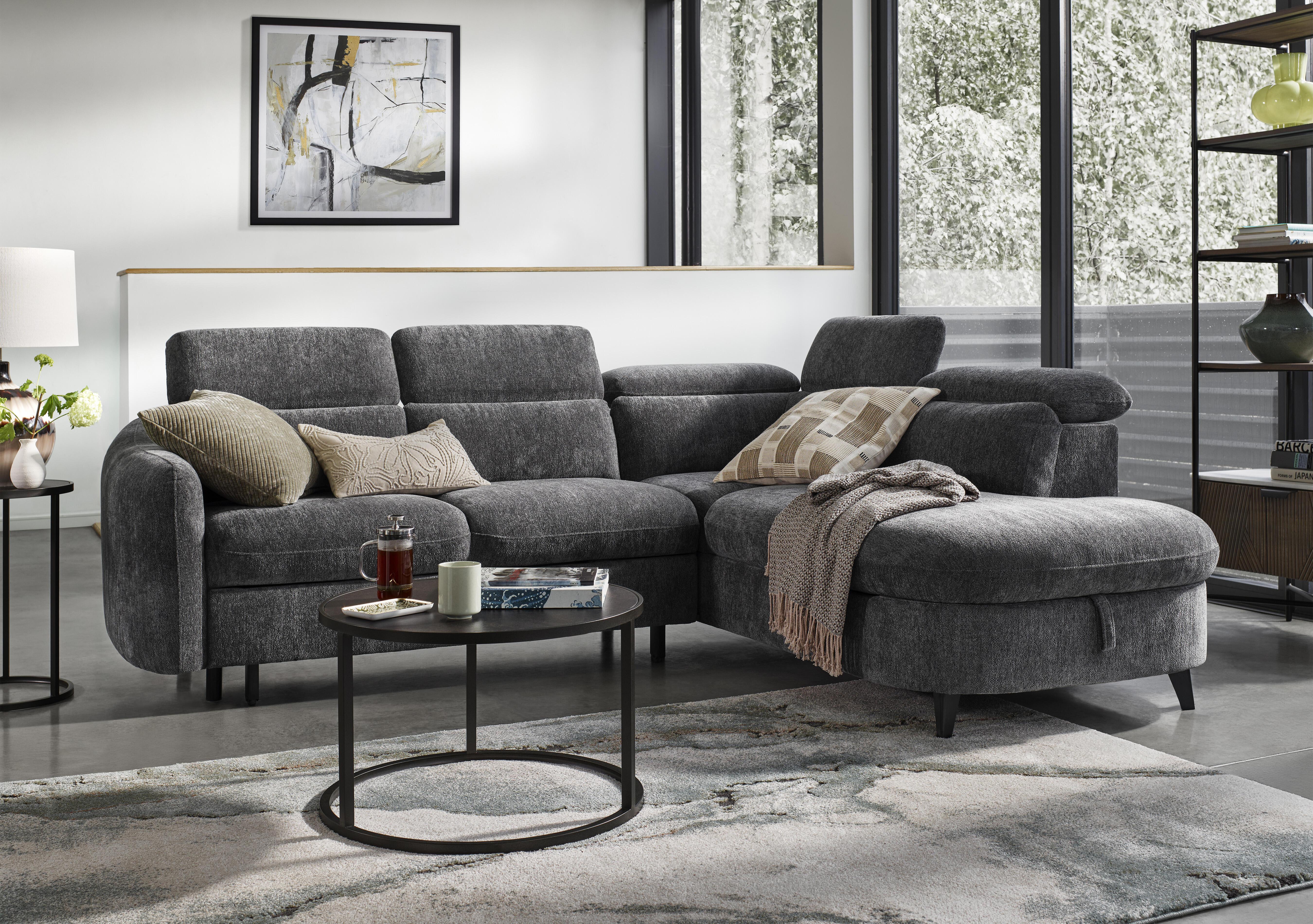 Snooze Corner Sofa Bed with Chaise End Storage in  on Furniture Village