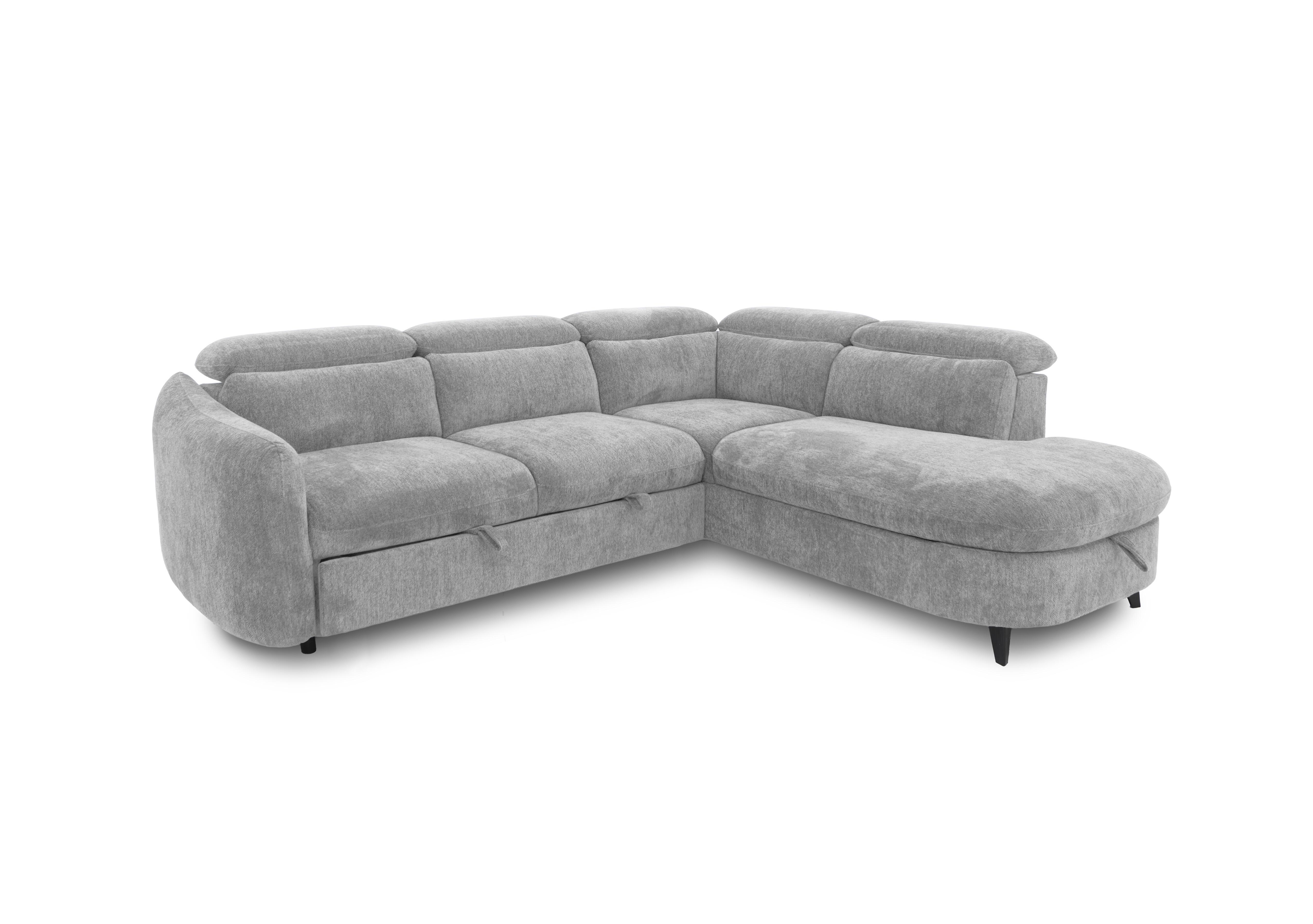 Snooze Corner Sofa Bed with Chaise End Storage in Cloud on Furniture Village