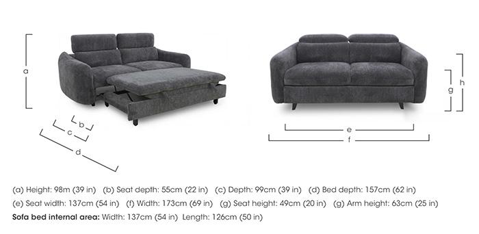 Snooze 2 Seater Sofa Bed in  on Furniture Village