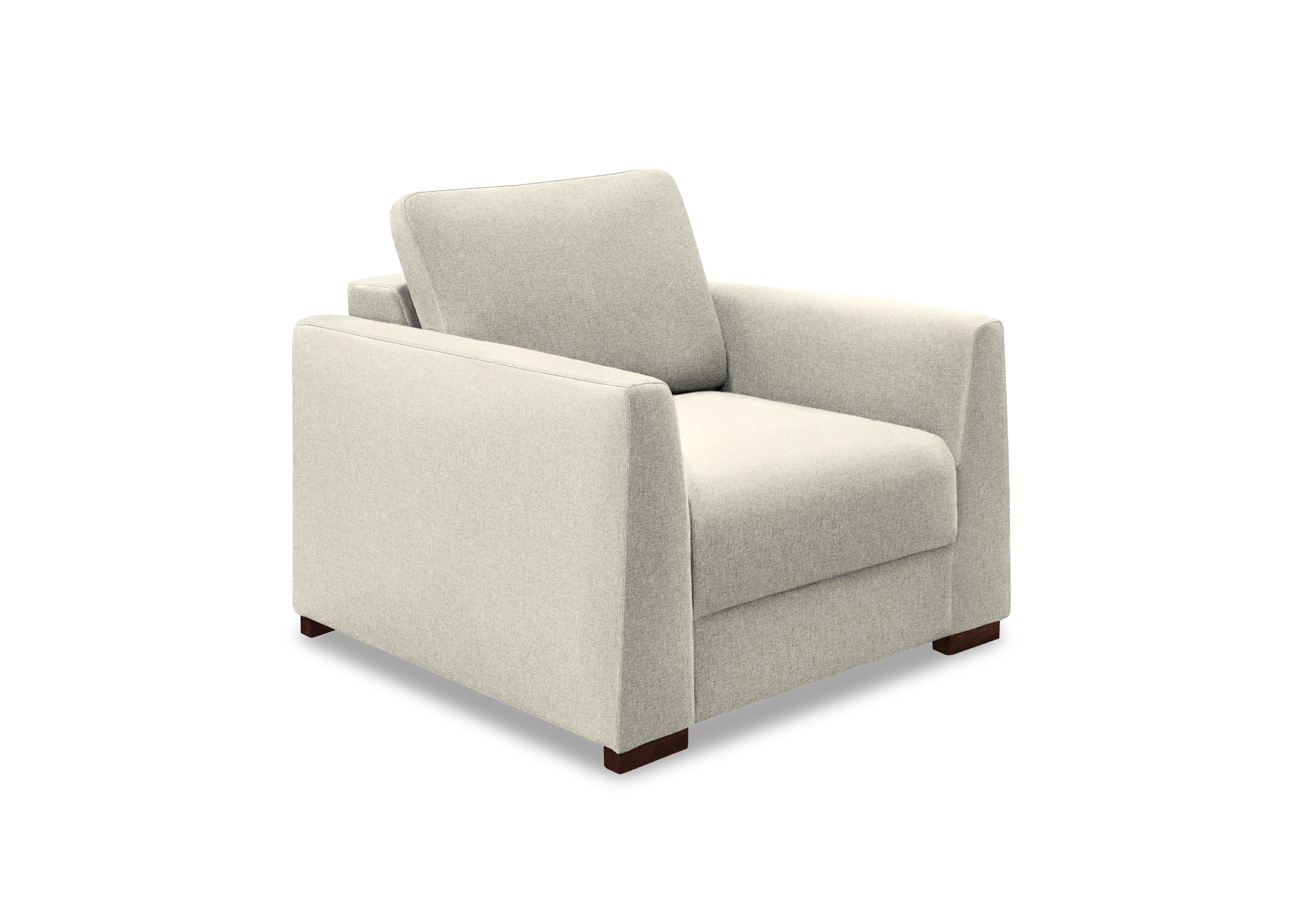 Paramount Chair in Ad007 Saga Argent Dk Ft on Furniture Village