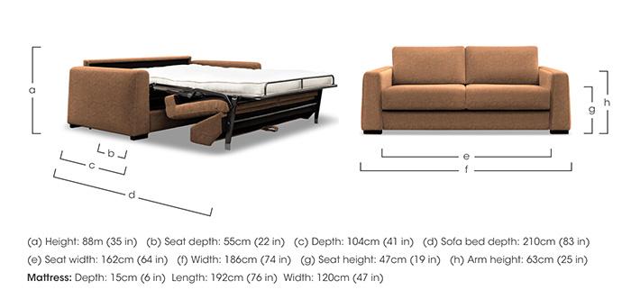 Paramount Small Sofa Bed in  on Furniture Village