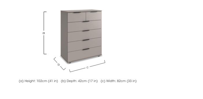Antoni 6 Drawer Decor Chest in  on Furniture Village