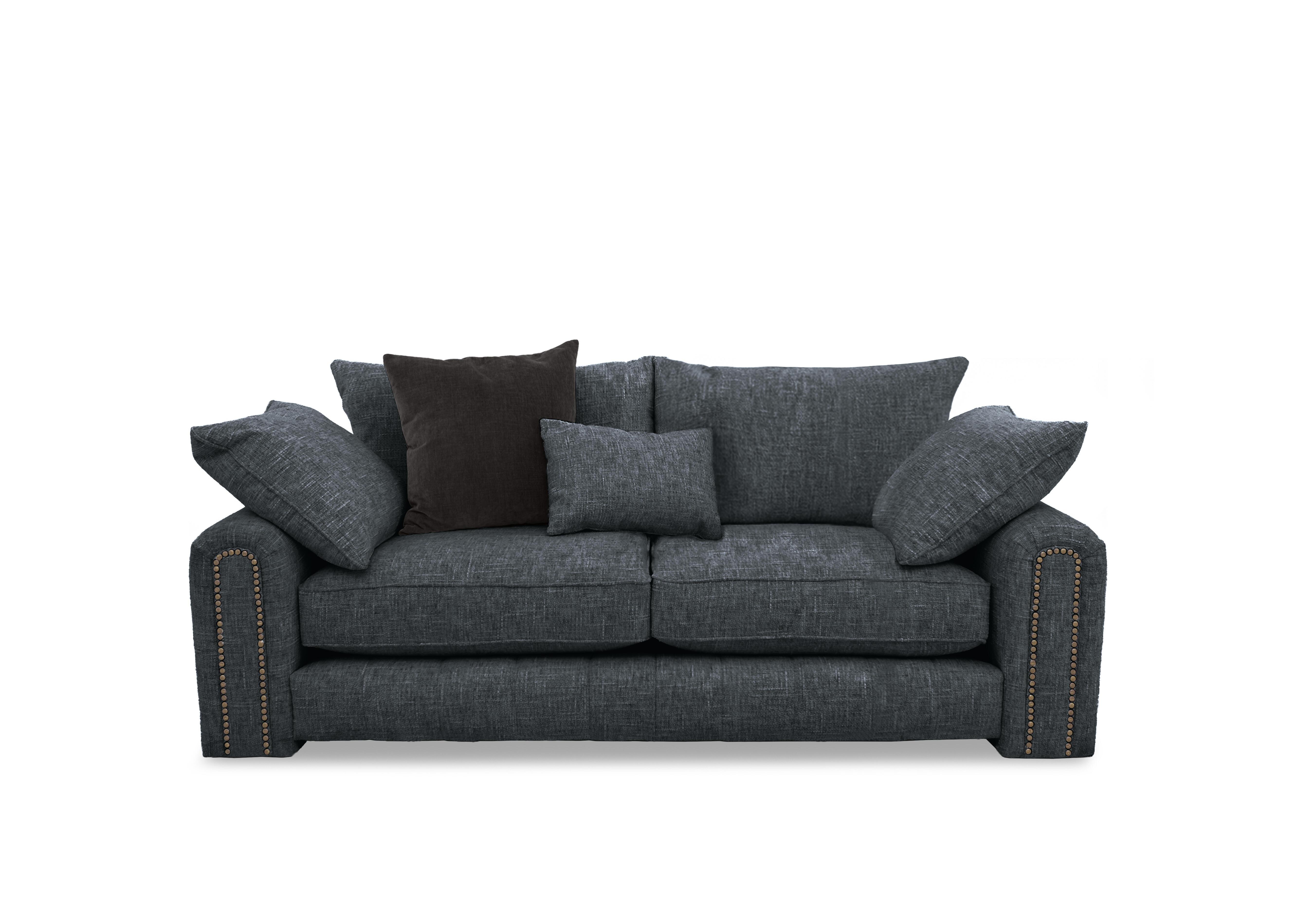 Retreat 2 Seater Fabric Sofa in Odyssey Subzero Studs on Furniture Village