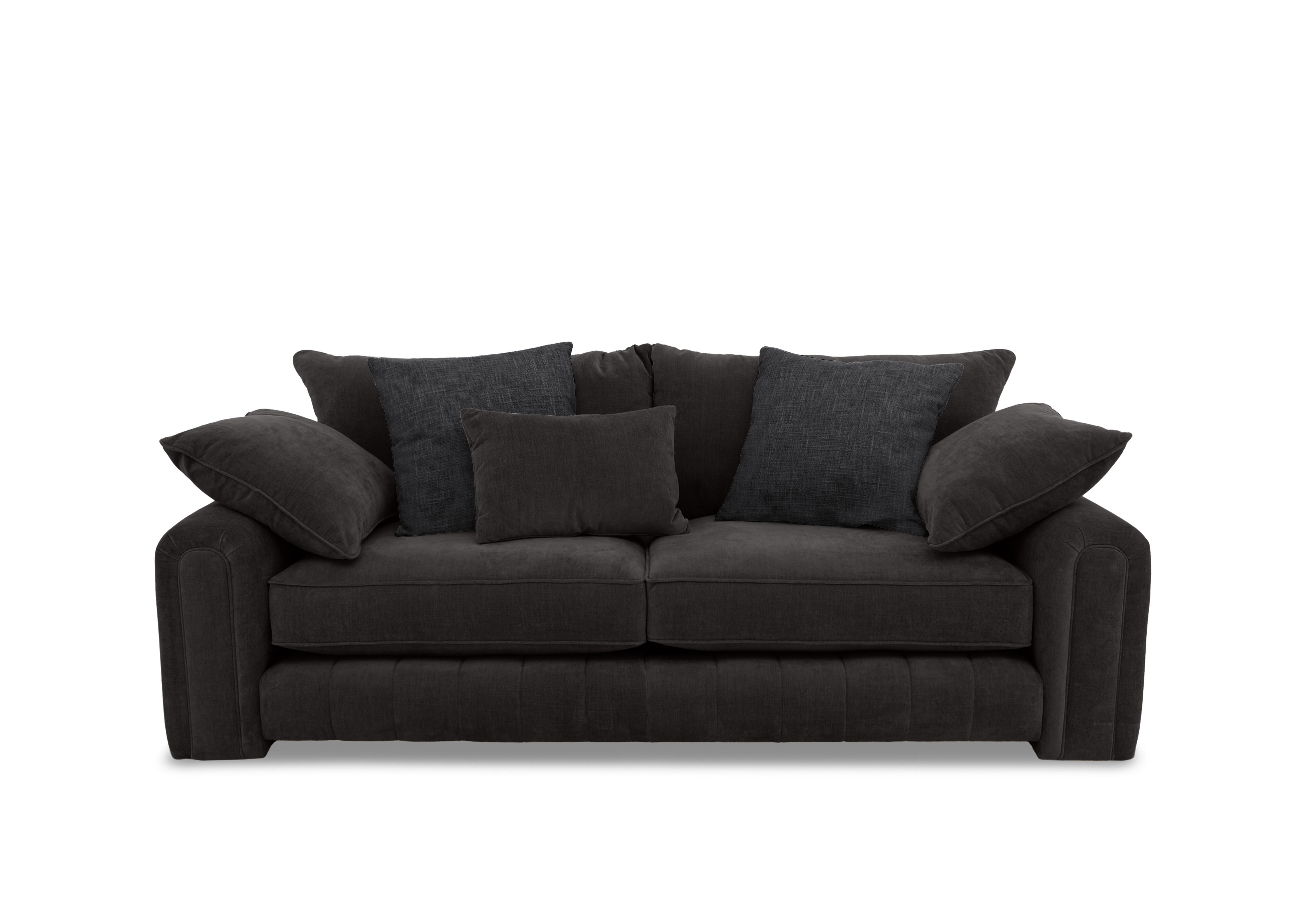 Retreat 3 Seater Fabric Sofa in Aston Anthracite on Furniture Village