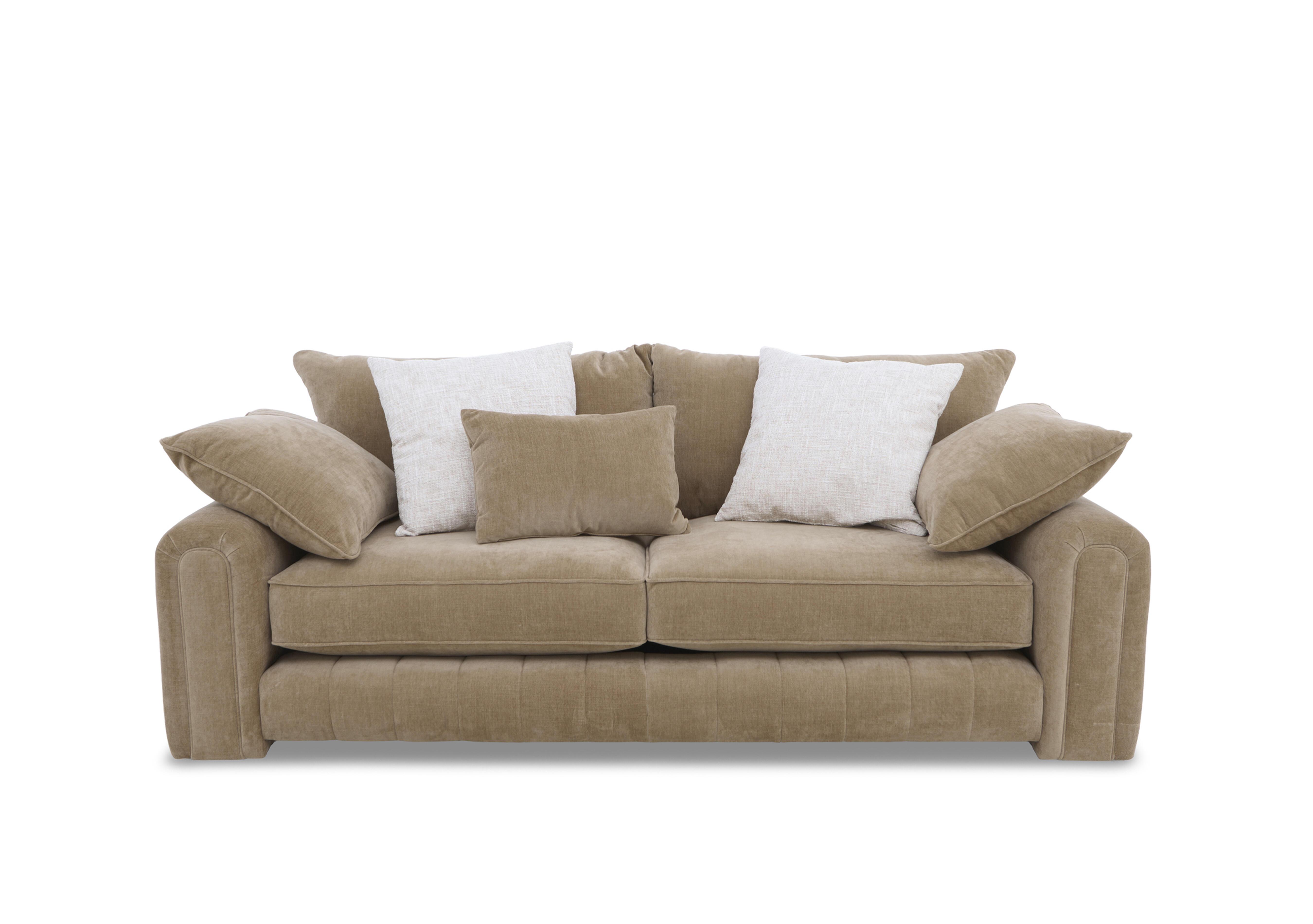 Retreat 3 Seater Fabric Sofa in Aston Caramel on Furniture Village