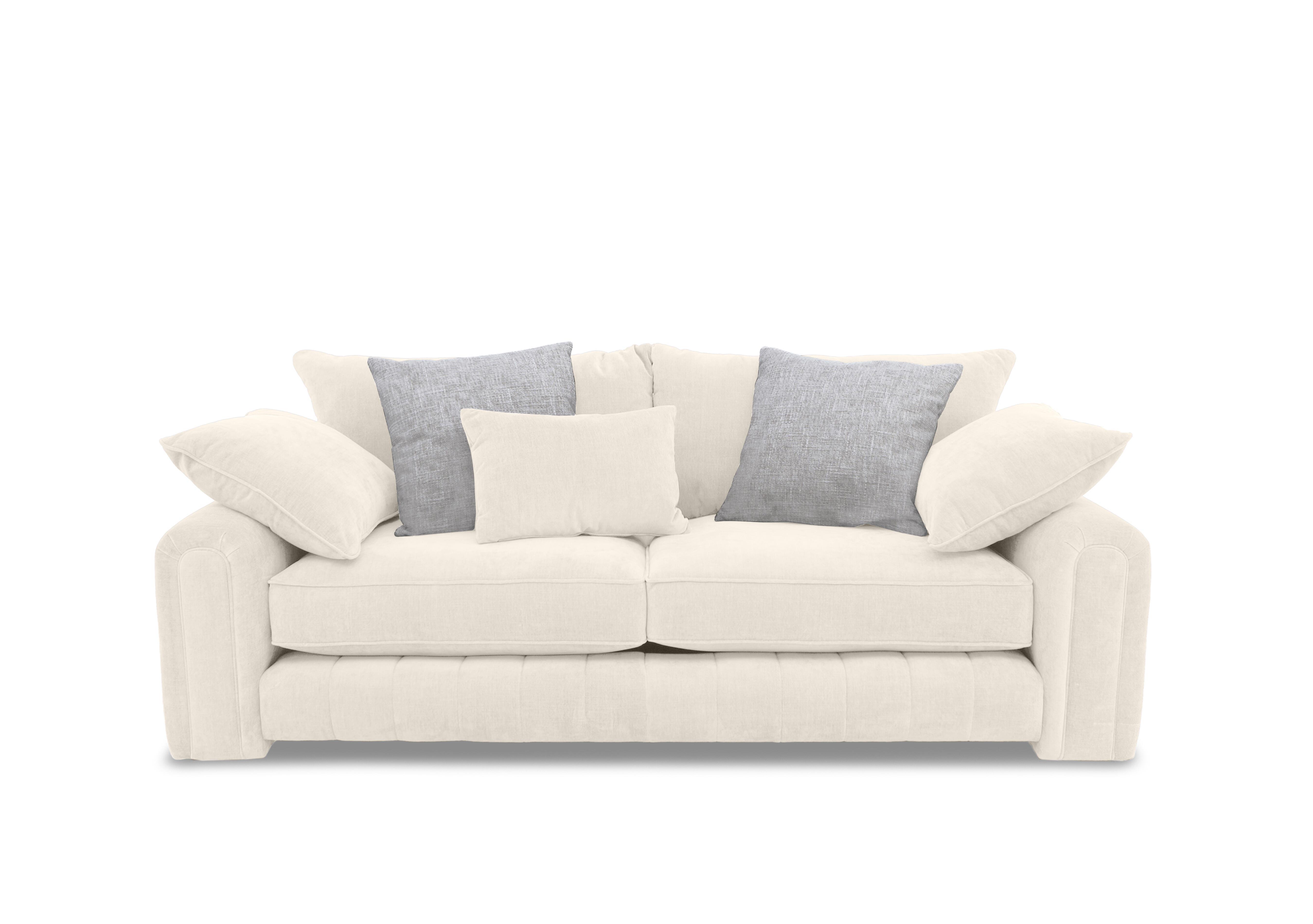 Retreat 3 Seater Fabric Sofa in Aston Ivory on Furniture Village