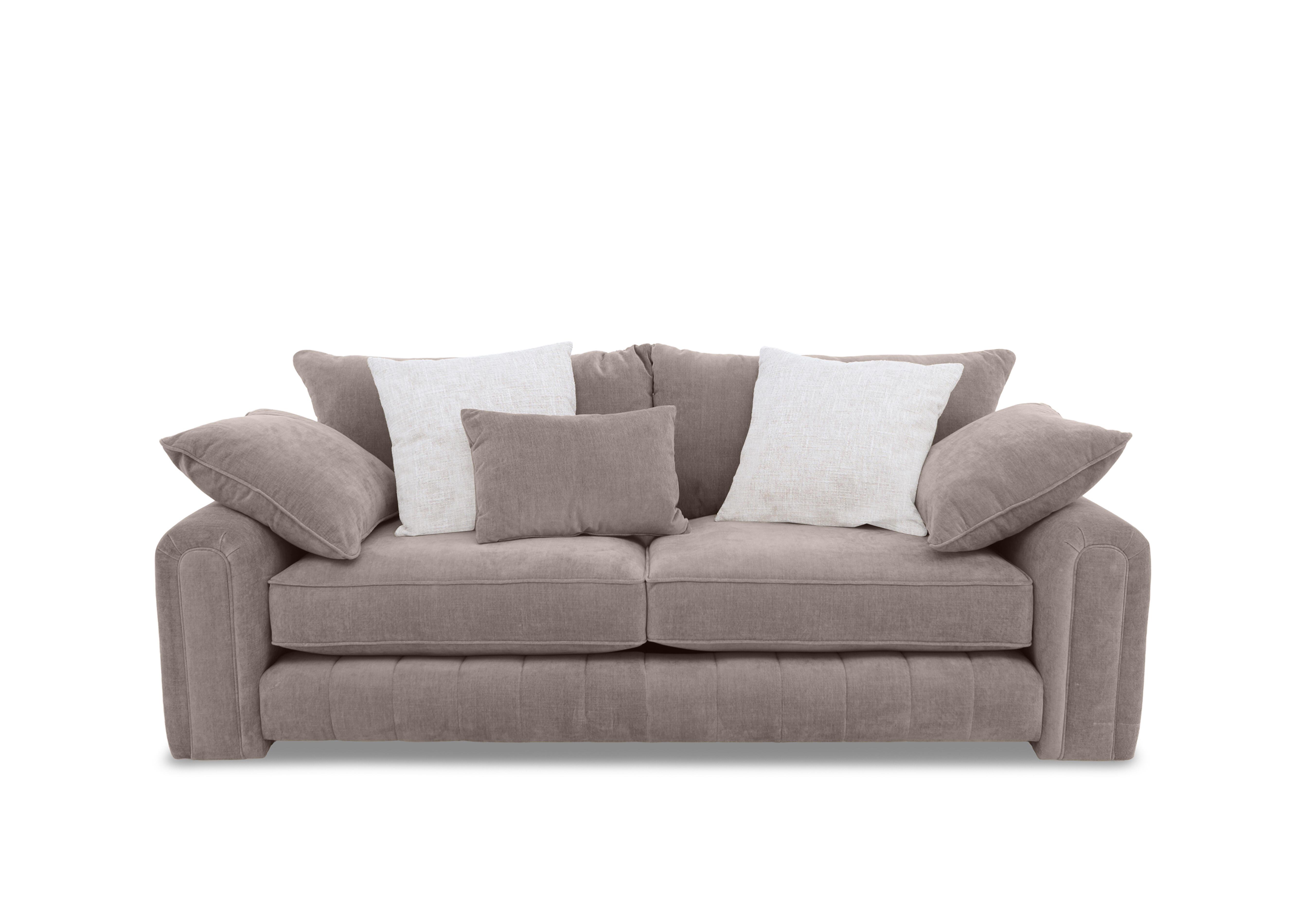 Retreat 3 Seater Fabric Sofa in Aston Latte on Furniture Village