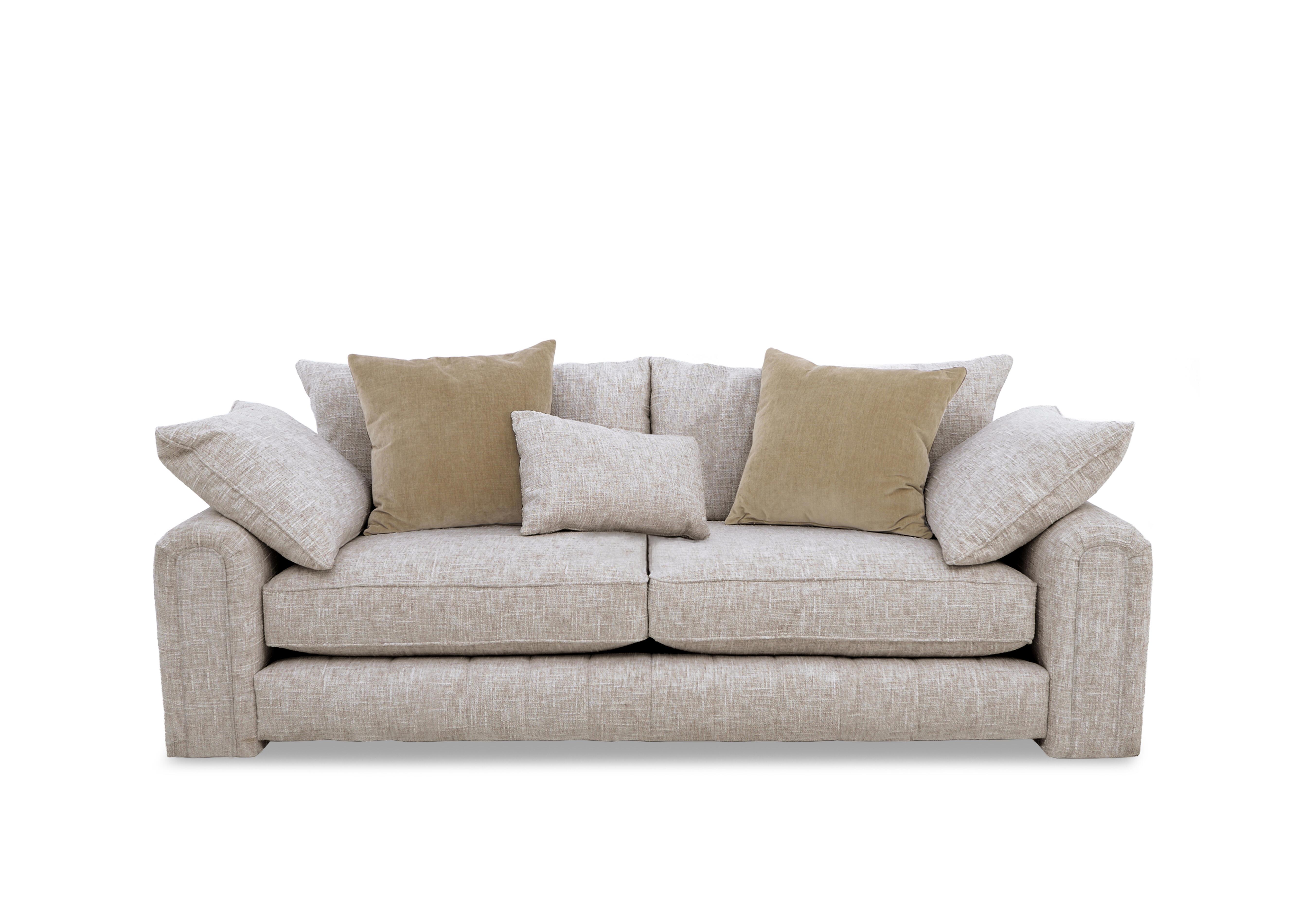 Retreat 3 Seater Fabric Sofa in Odyssey Marzipan on Furniture Village
