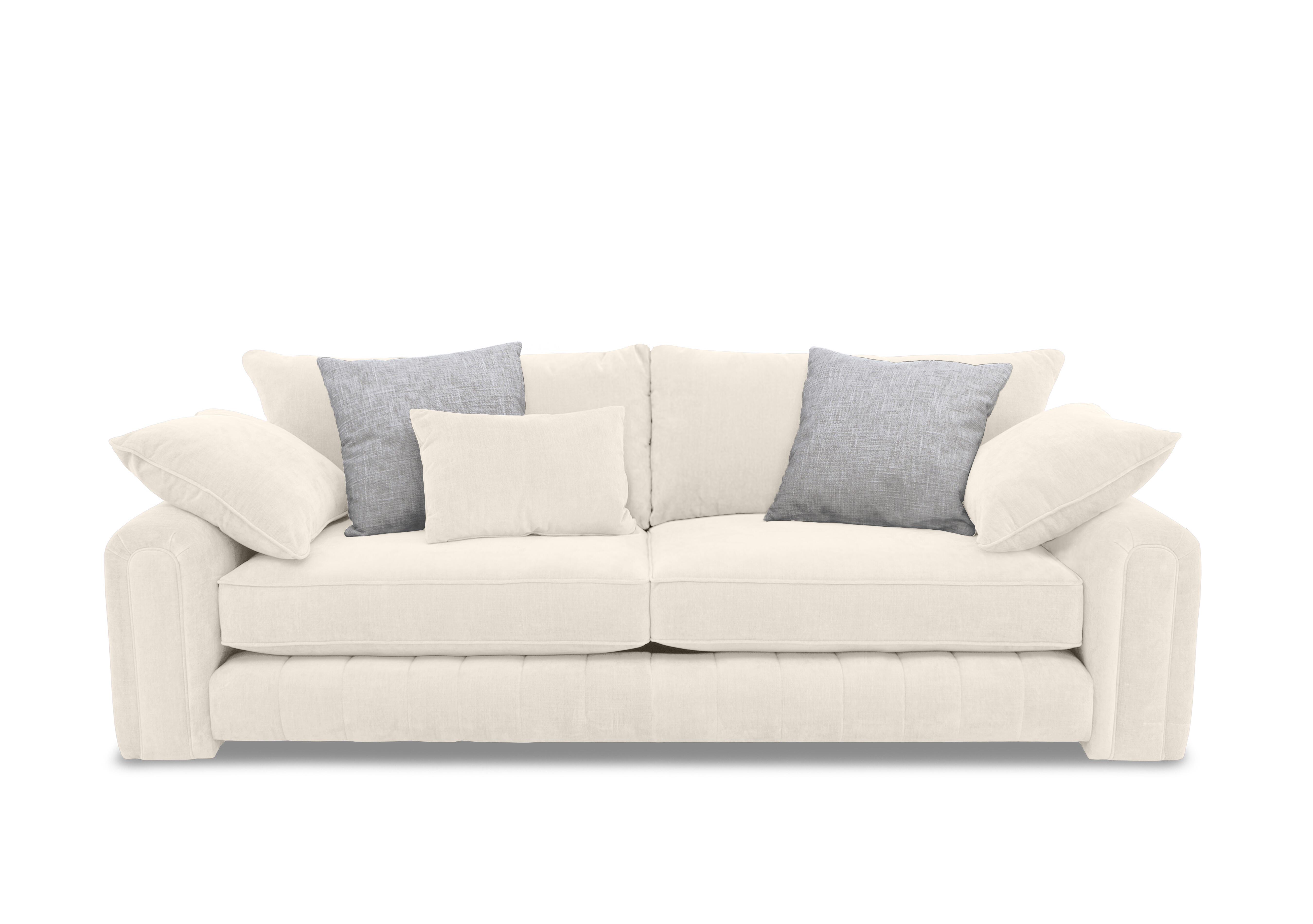 Retreat 4 Seater Fabric Sofa in Aston Ivory on Furniture Village