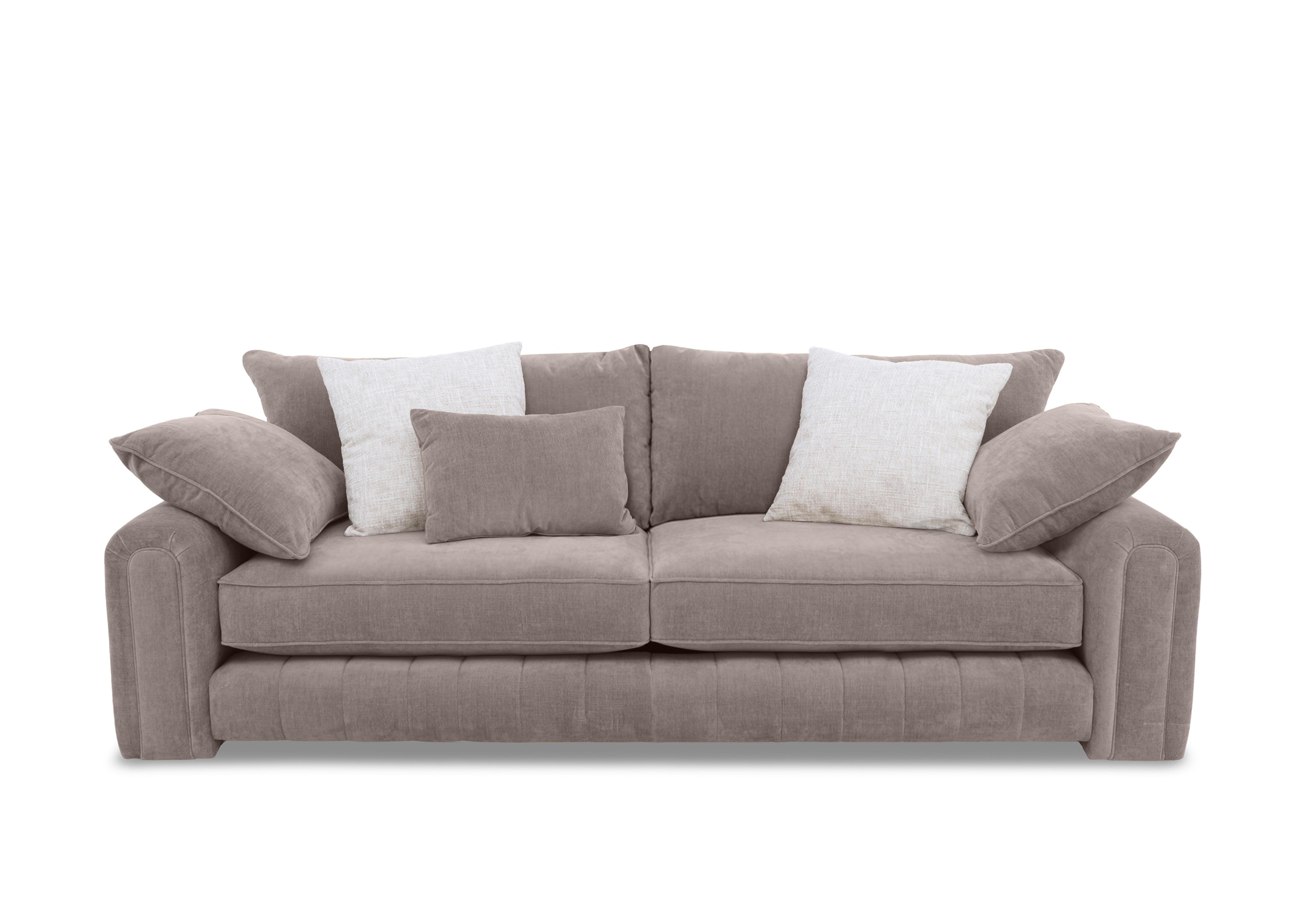 Retreat 4 Seater Fabric Sofa in Aston Latte on Furniture Village