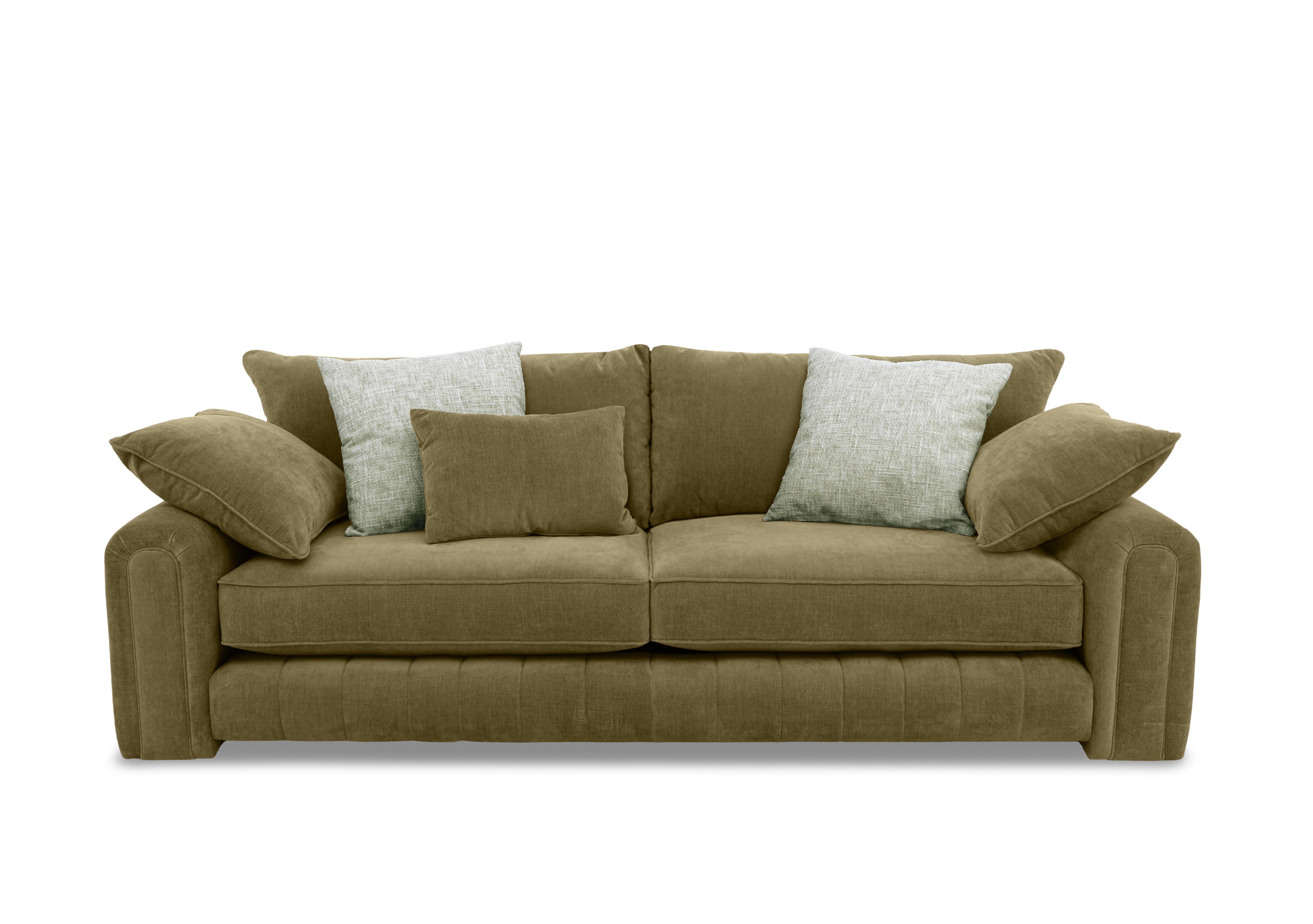 Retreat 4 Seater Fabric Sofa in Aston Sage on Furniture Village