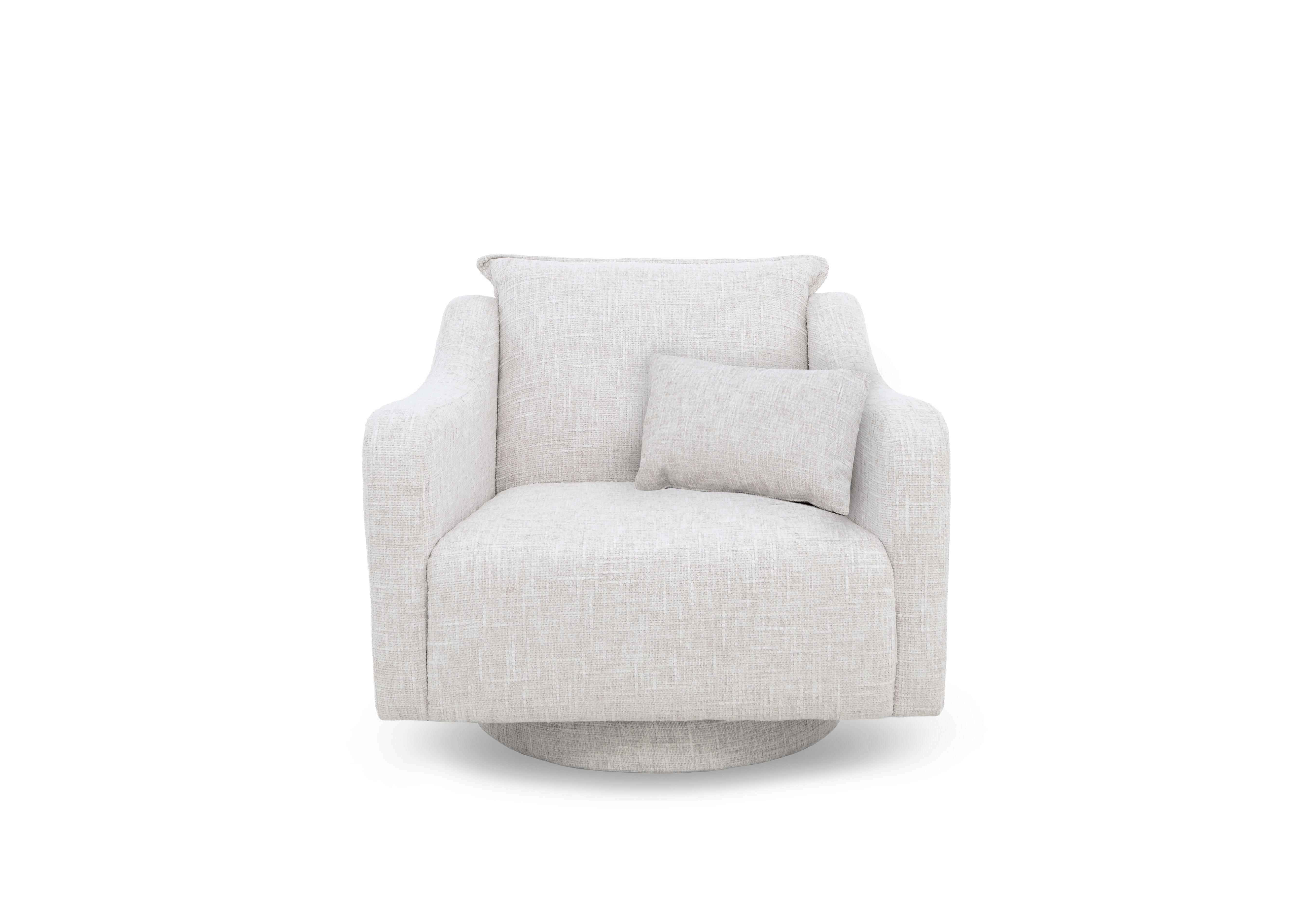 Retreat Swivel Chair in Odyssey Cosmic Dust on Furniture Village