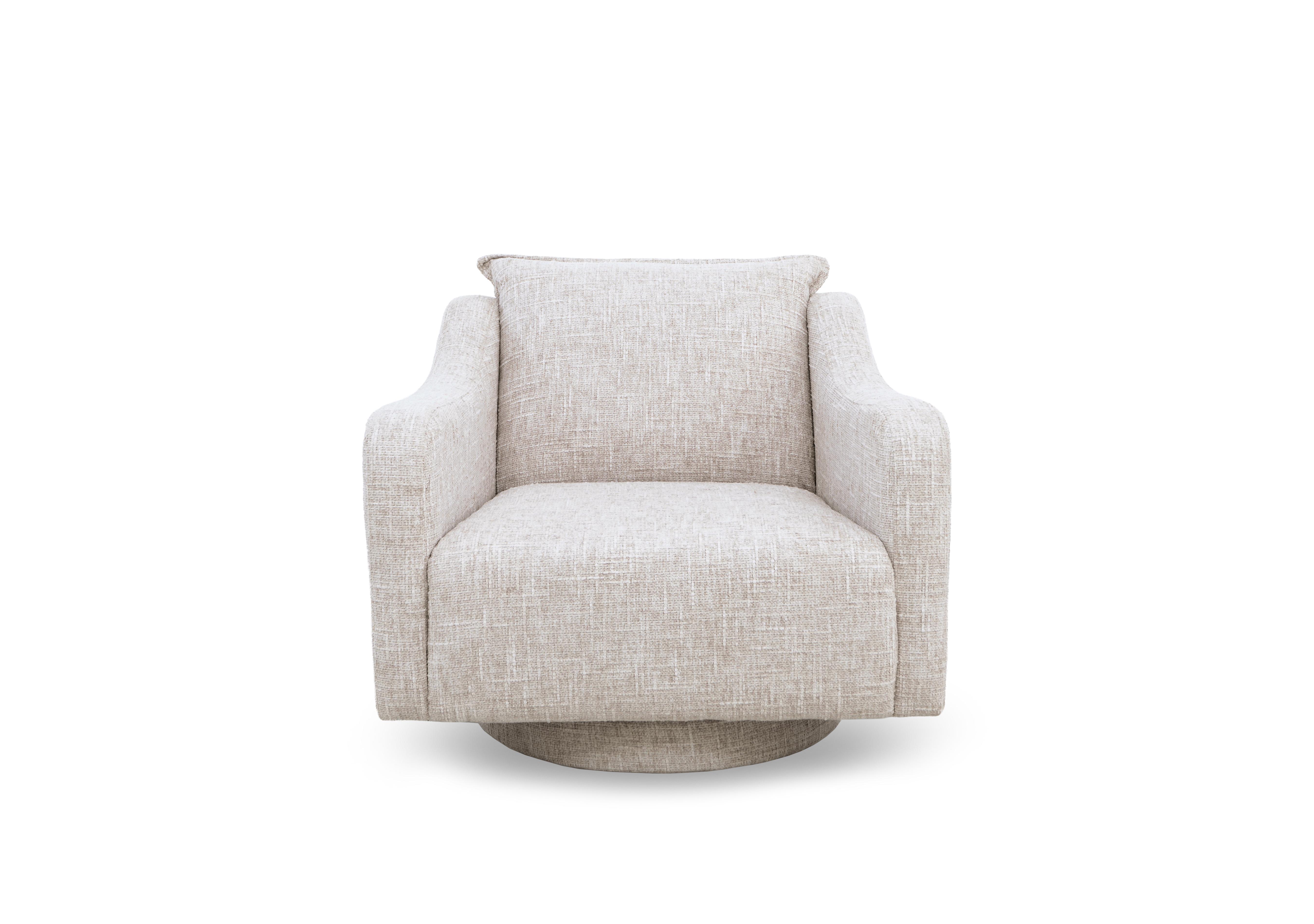 Retreat Swivel Chair in Odyssey Marzipan on Furniture Village