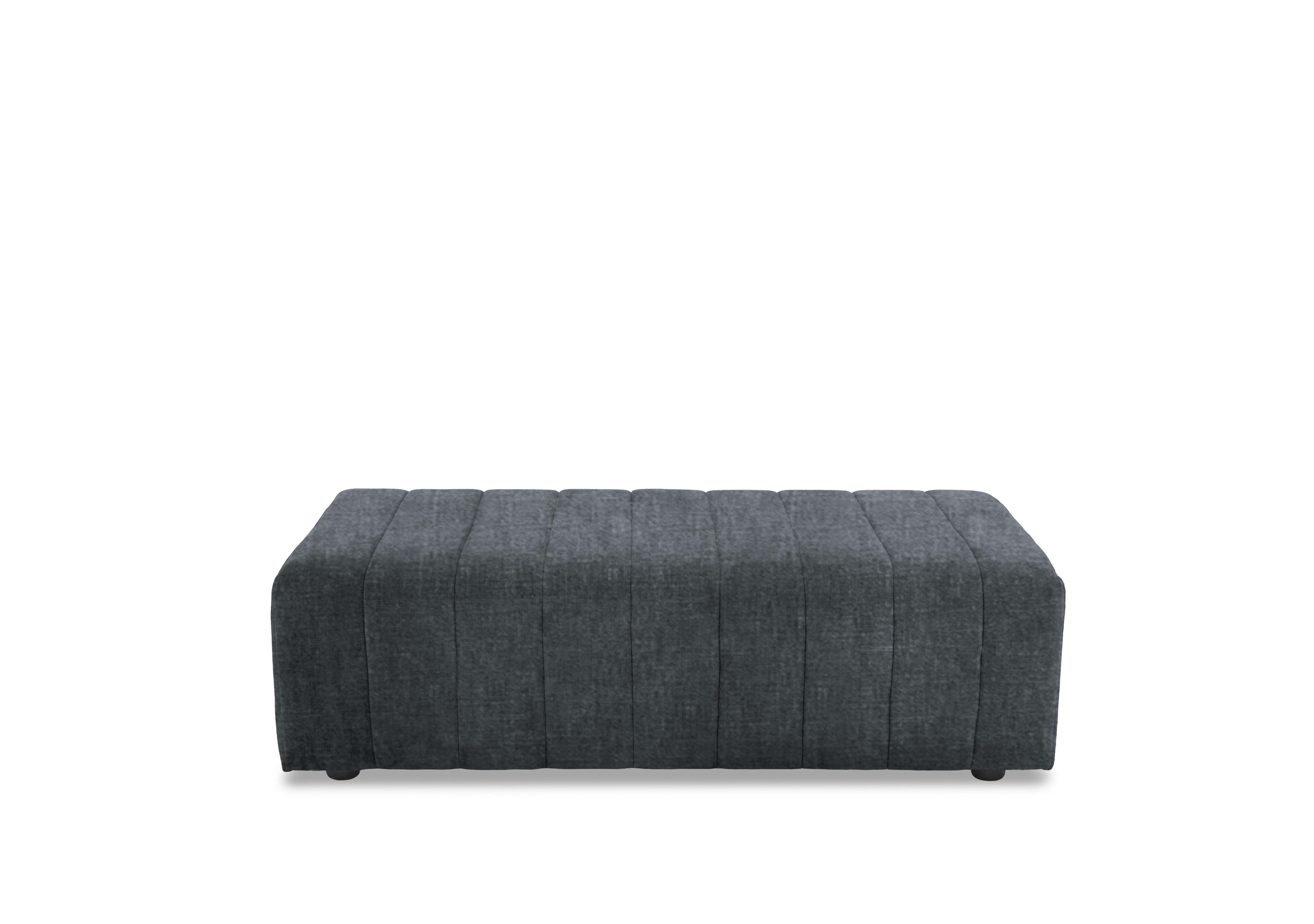 Retreat Designer Fabric Footstool in Odyssey Subzero on Furniture Village