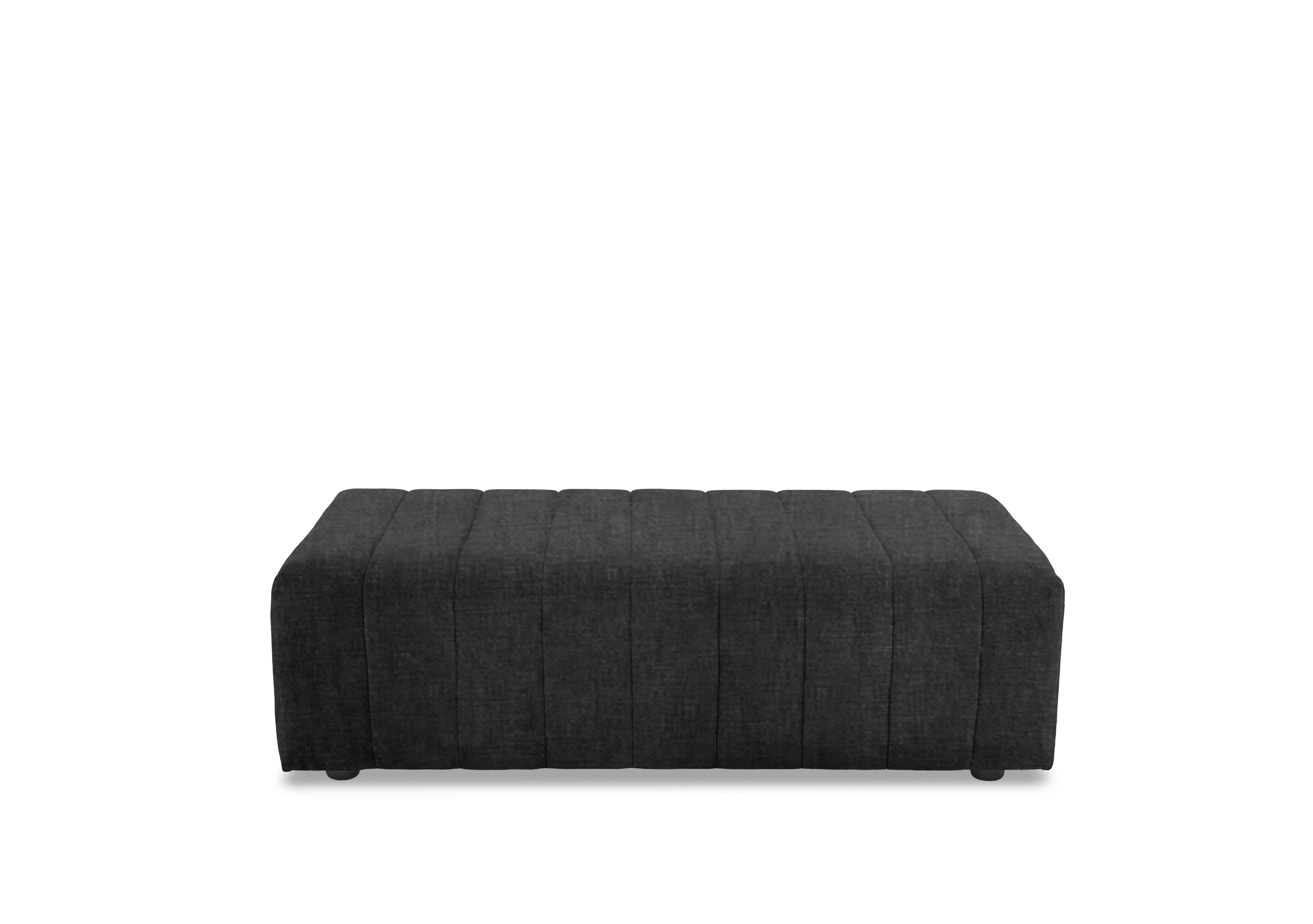 Retreat Designer Fabric Footstool in Odyssey Vortex on Furniture Village