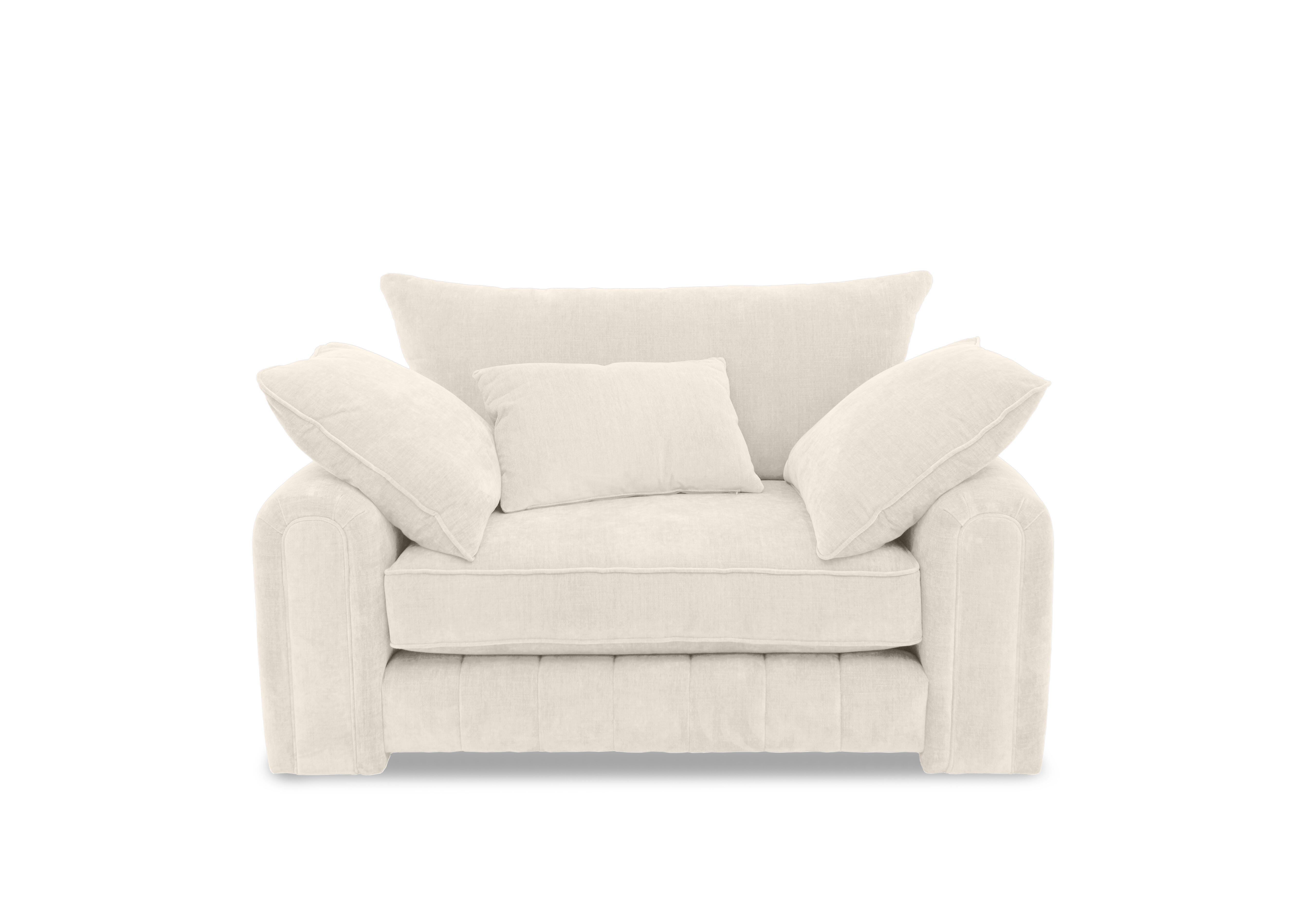 Retreat Snuggler Chair in Aston Ivory on Furniture Village