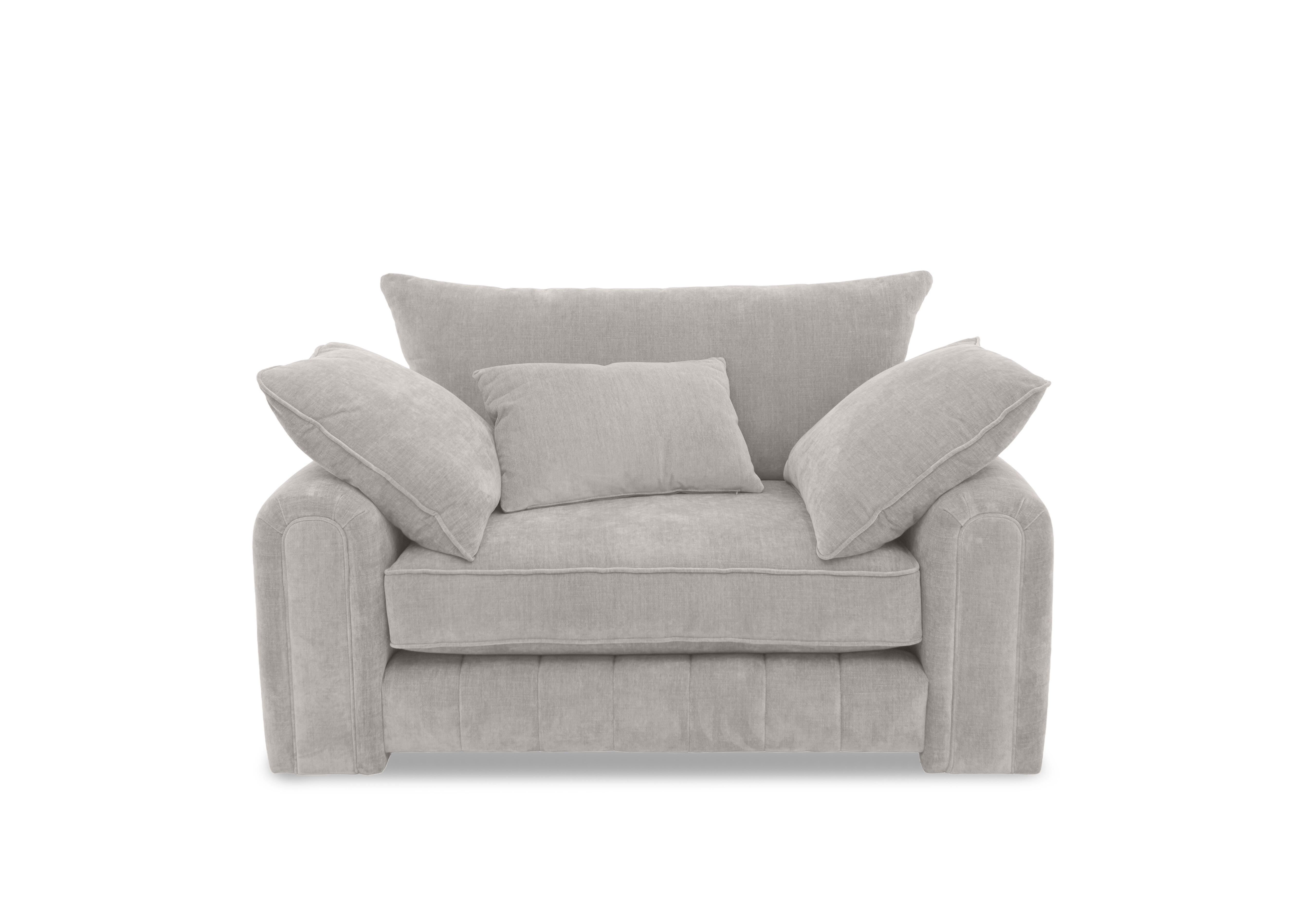 Retreat Snuggler Chair in Aston Linen on Furniture Village