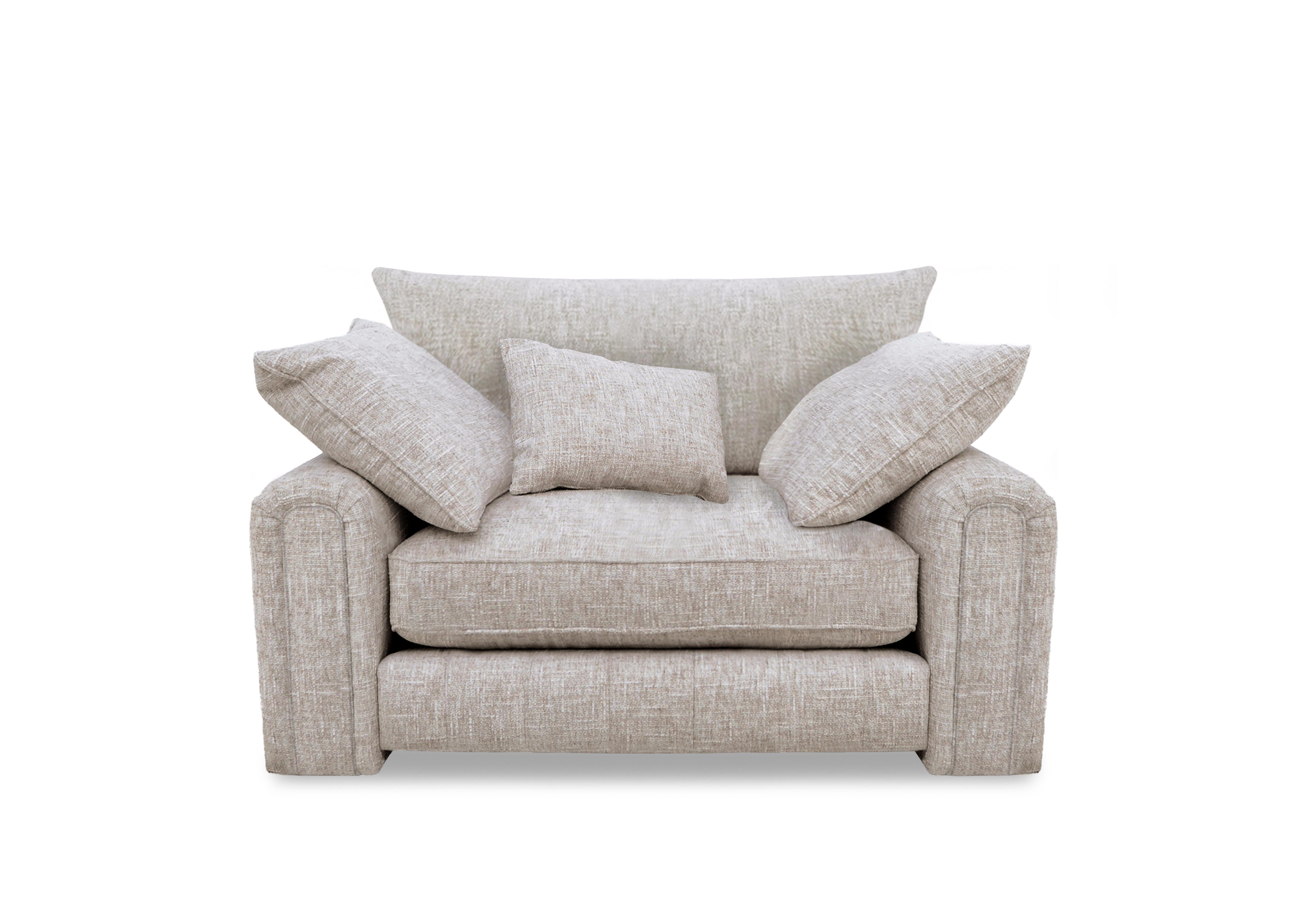 Retreat Snuggler Chair in Odyssey Marzipan on Furniture Village