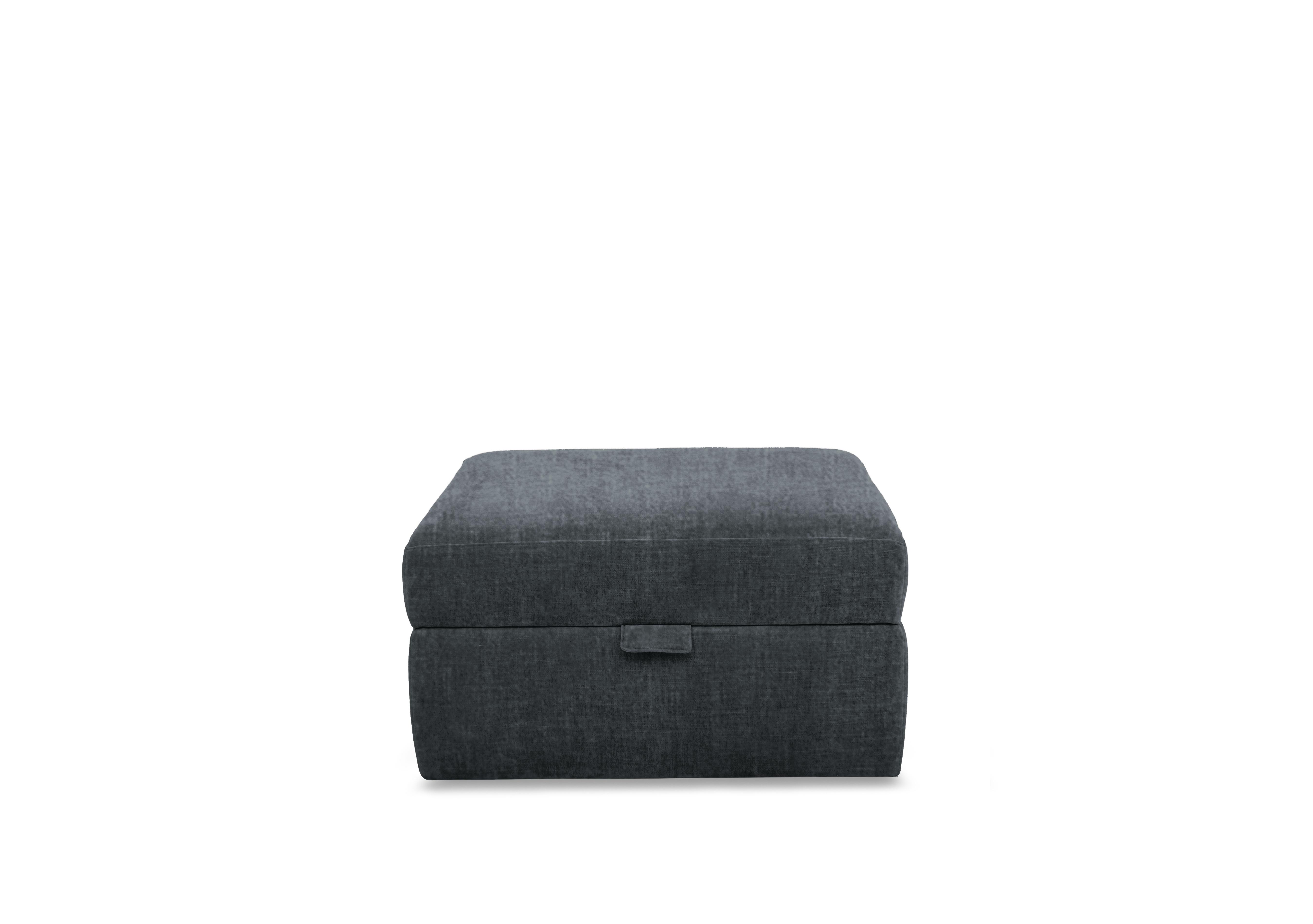 Retreat Small Fabric Storage Footstool in Odyssey Subzero on Furniture Village