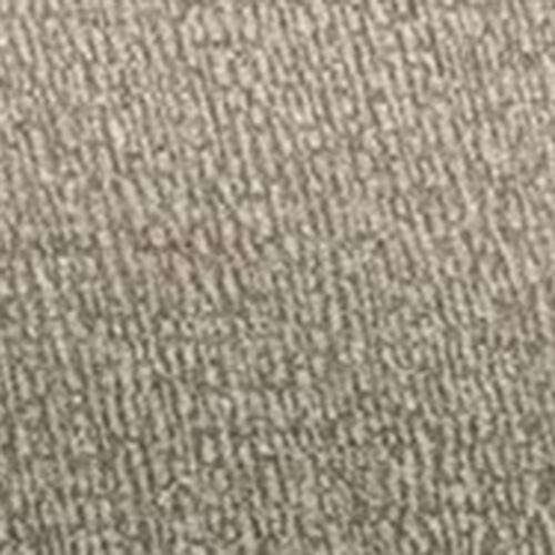 Large Round Fabric Footstool in A224 Marim Taupe on Furniture Village