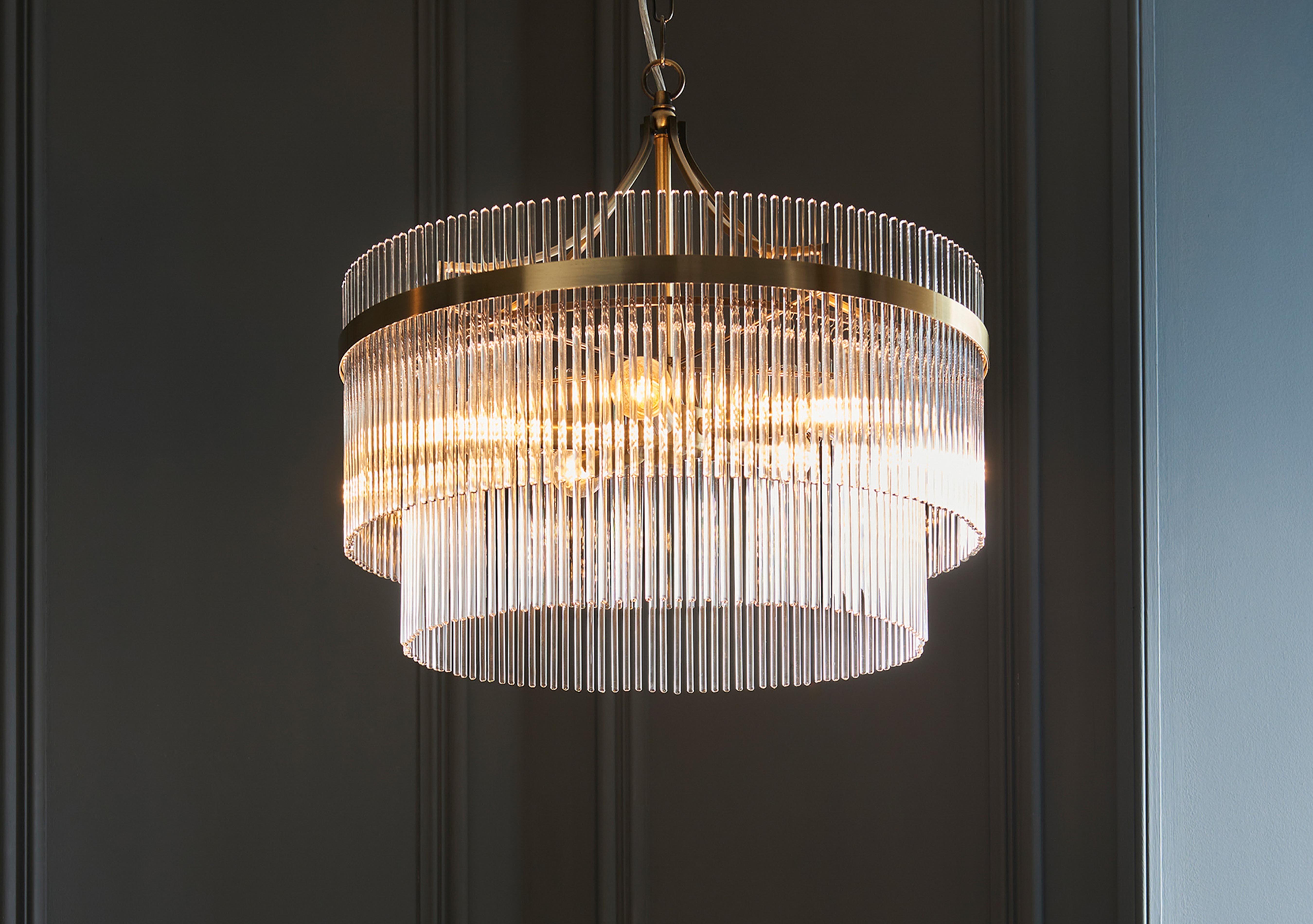 Marietta 5 Light Ceiling Pendant in  on Furniture Village