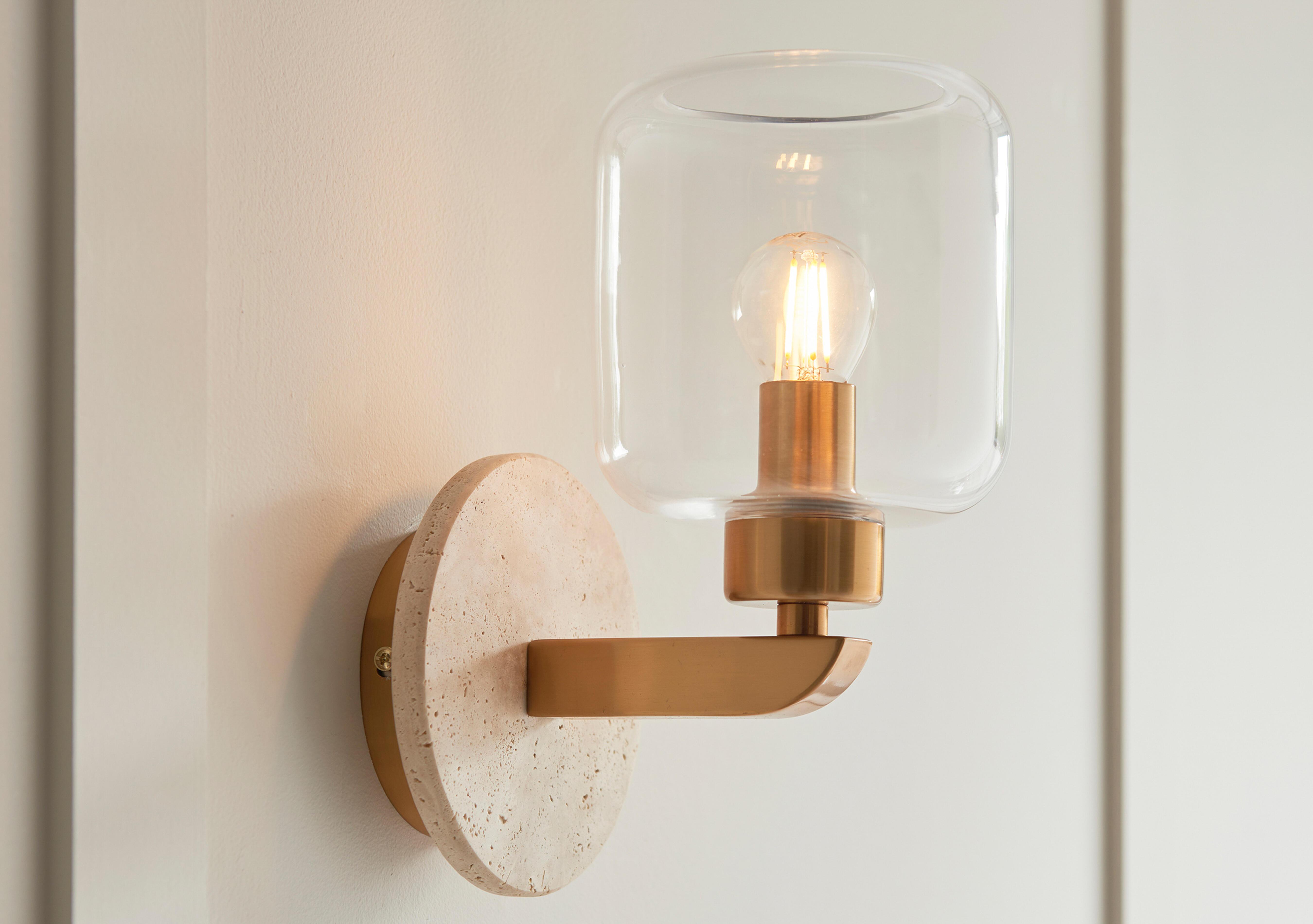 Travi Wall Light in  on Furniture Village