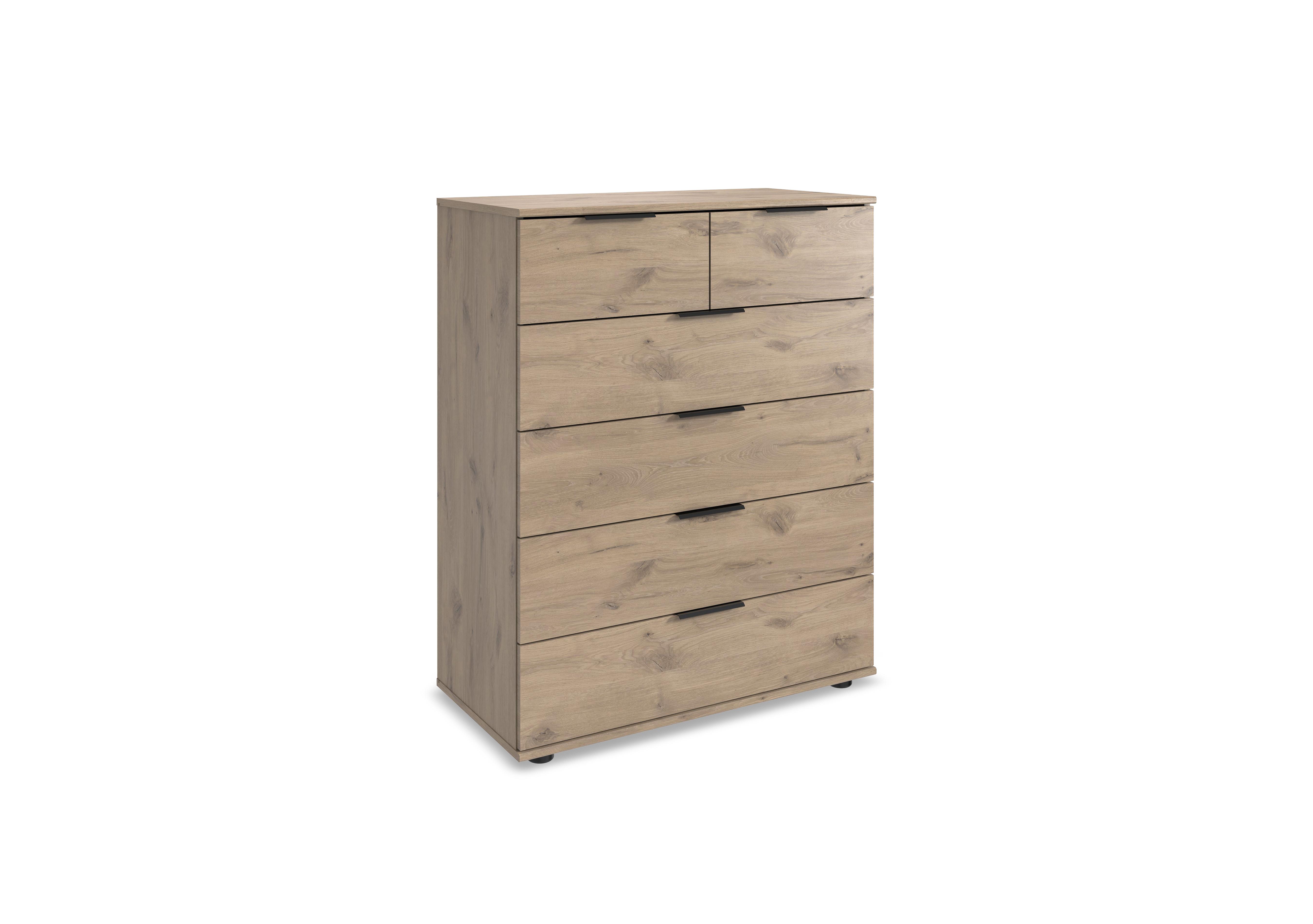 Antoni 6 Drawer Nordic Oak Chest in Nordic Oak on Furniture Village