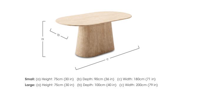 Romeo Rectangular Dining Table in  on Furniture Village