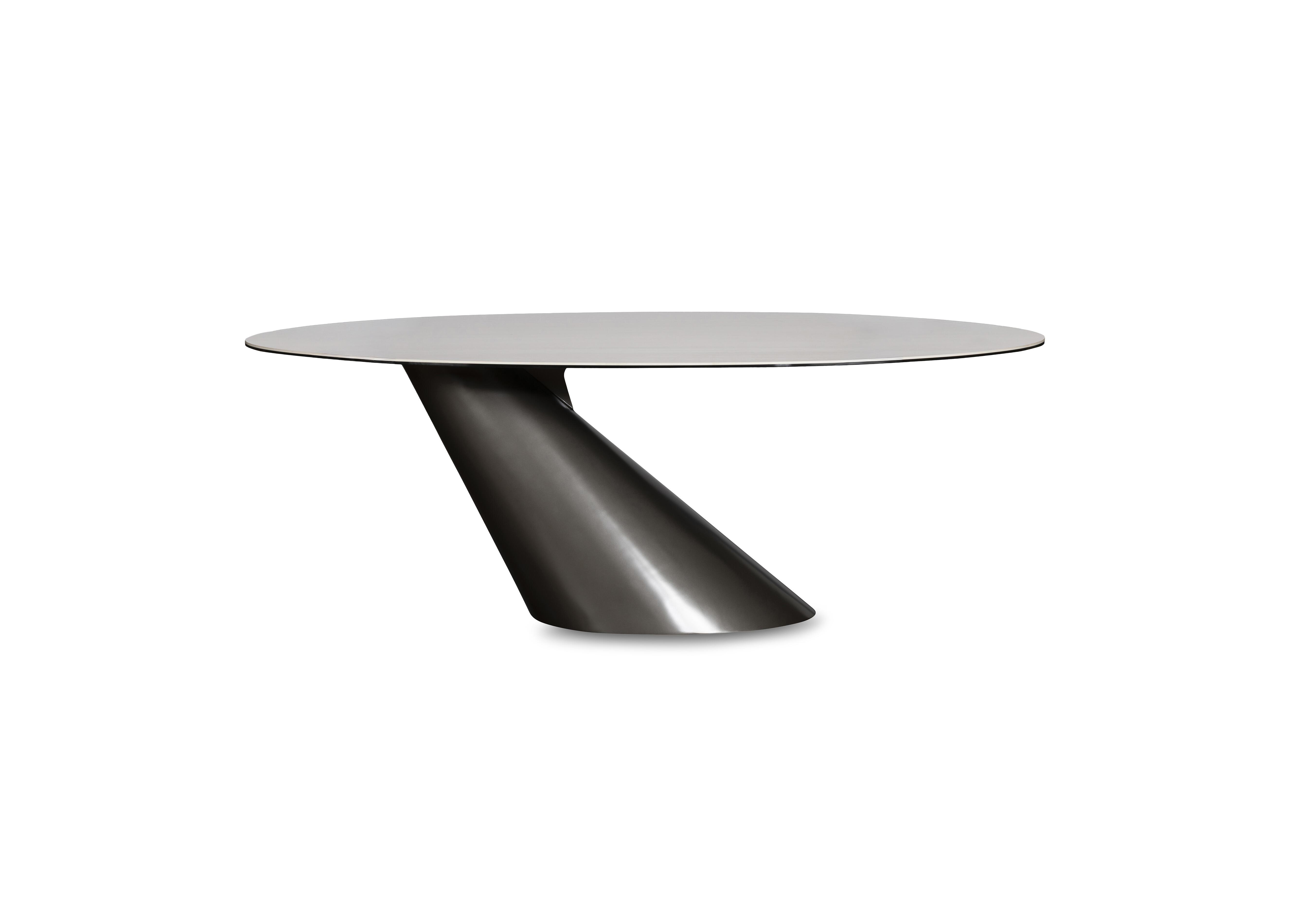 Vardy Oval Dining Table in  on Furniture Village