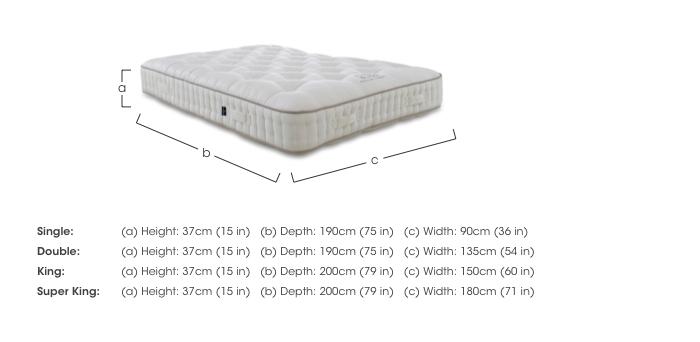 Pure Bliss Mattress with Removable Mattress Topper in  on Furniture Village