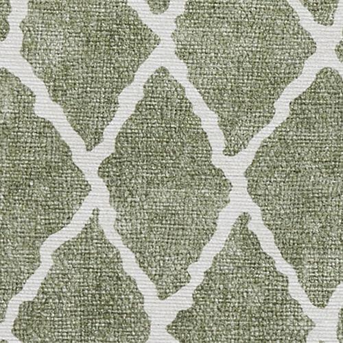 Misty Washable Runner in Green on Furniture Village