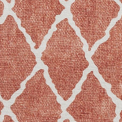 Misty Washable Runner in Orange on Furniture Village