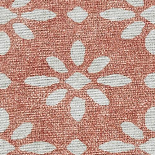 Saphira Washable Runner in Orange on Furniture Village