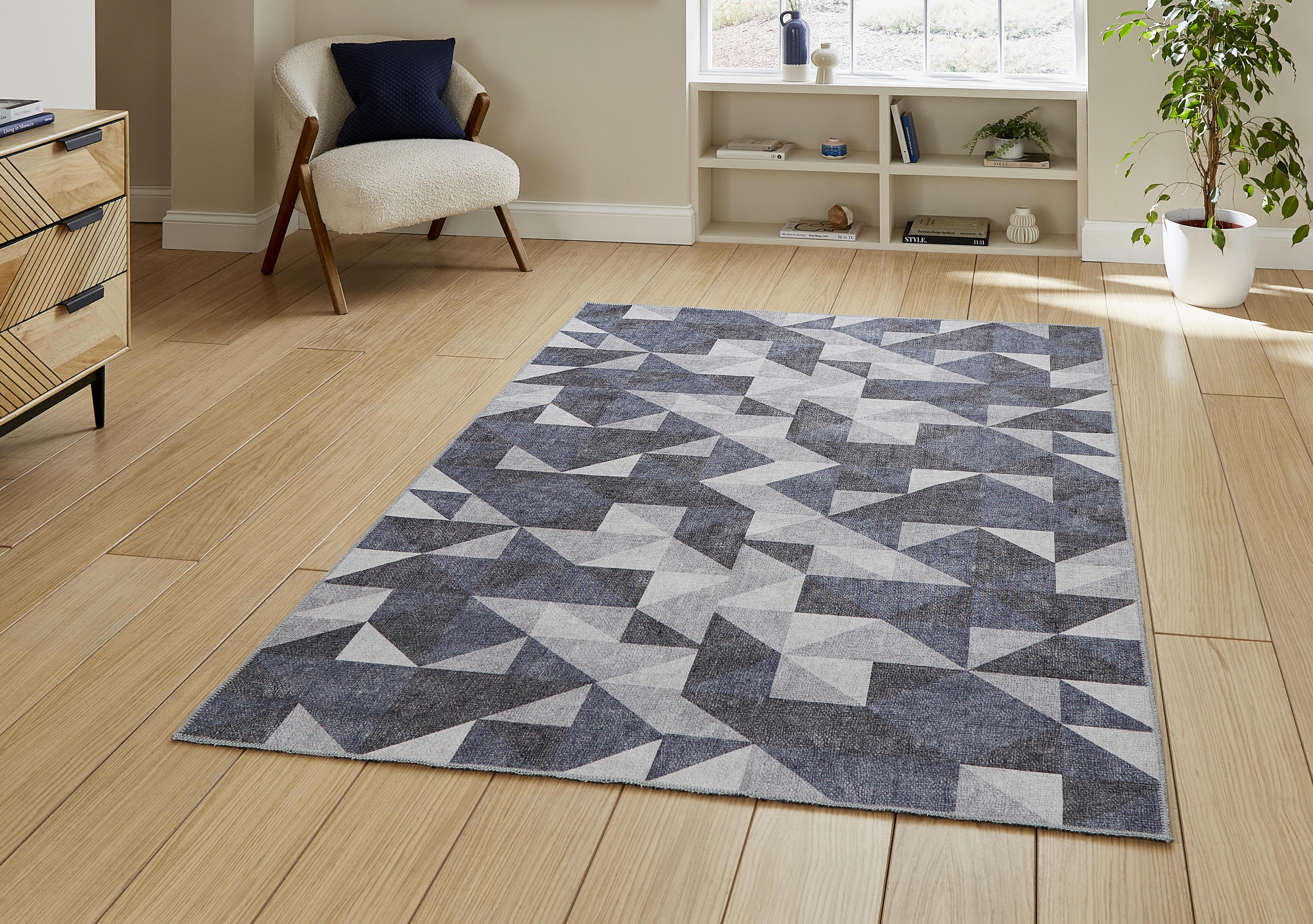 Veya Washable Rug in  on Furniture Village