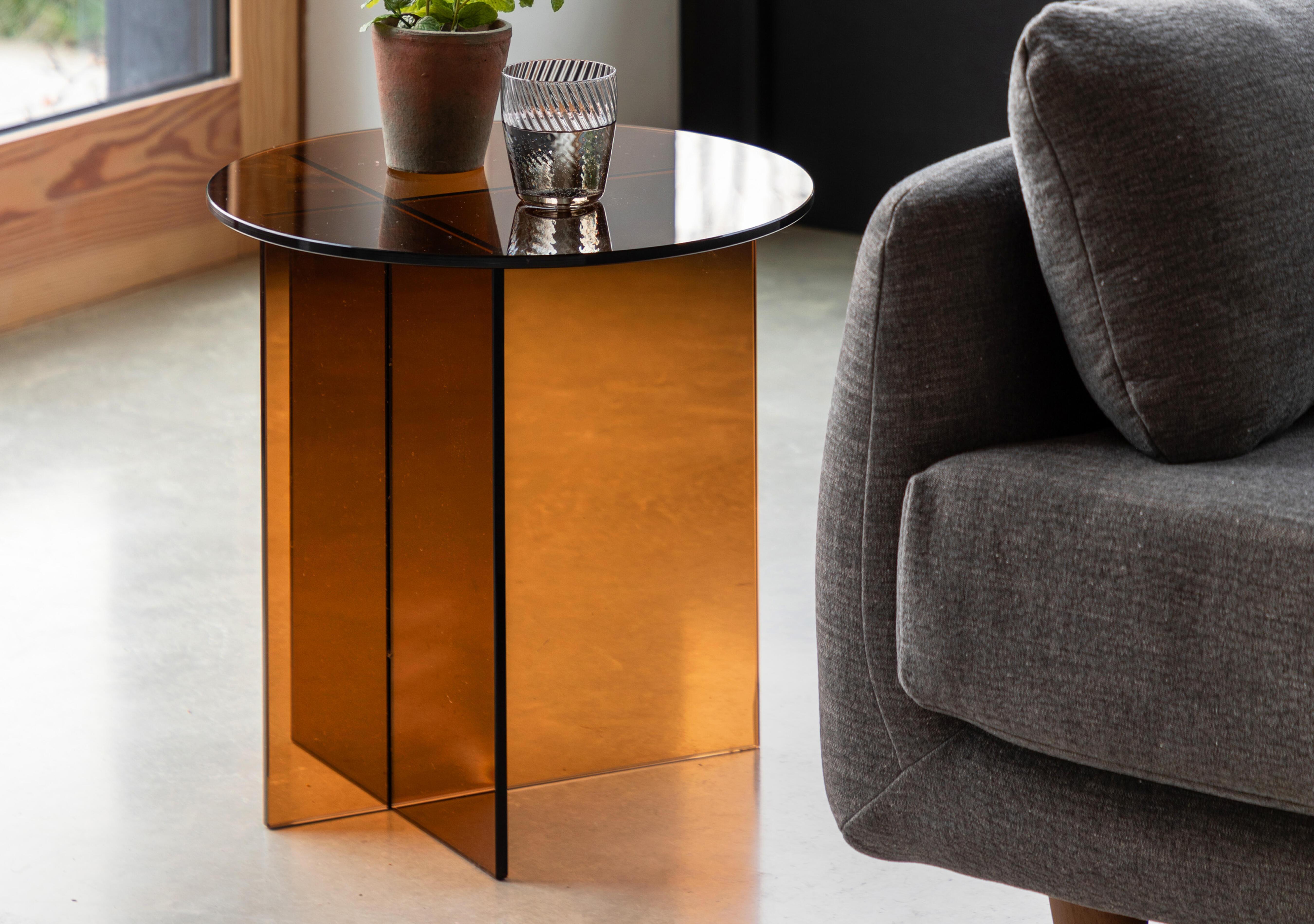 Arvelo Glass Side Table in  on Furniture Village