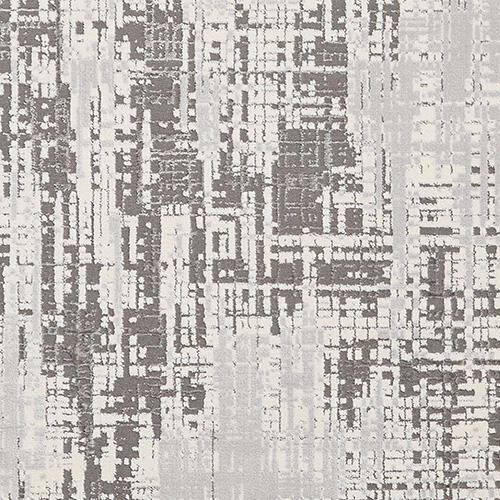 Akari Rug in Grey - Silver on Furniture Village