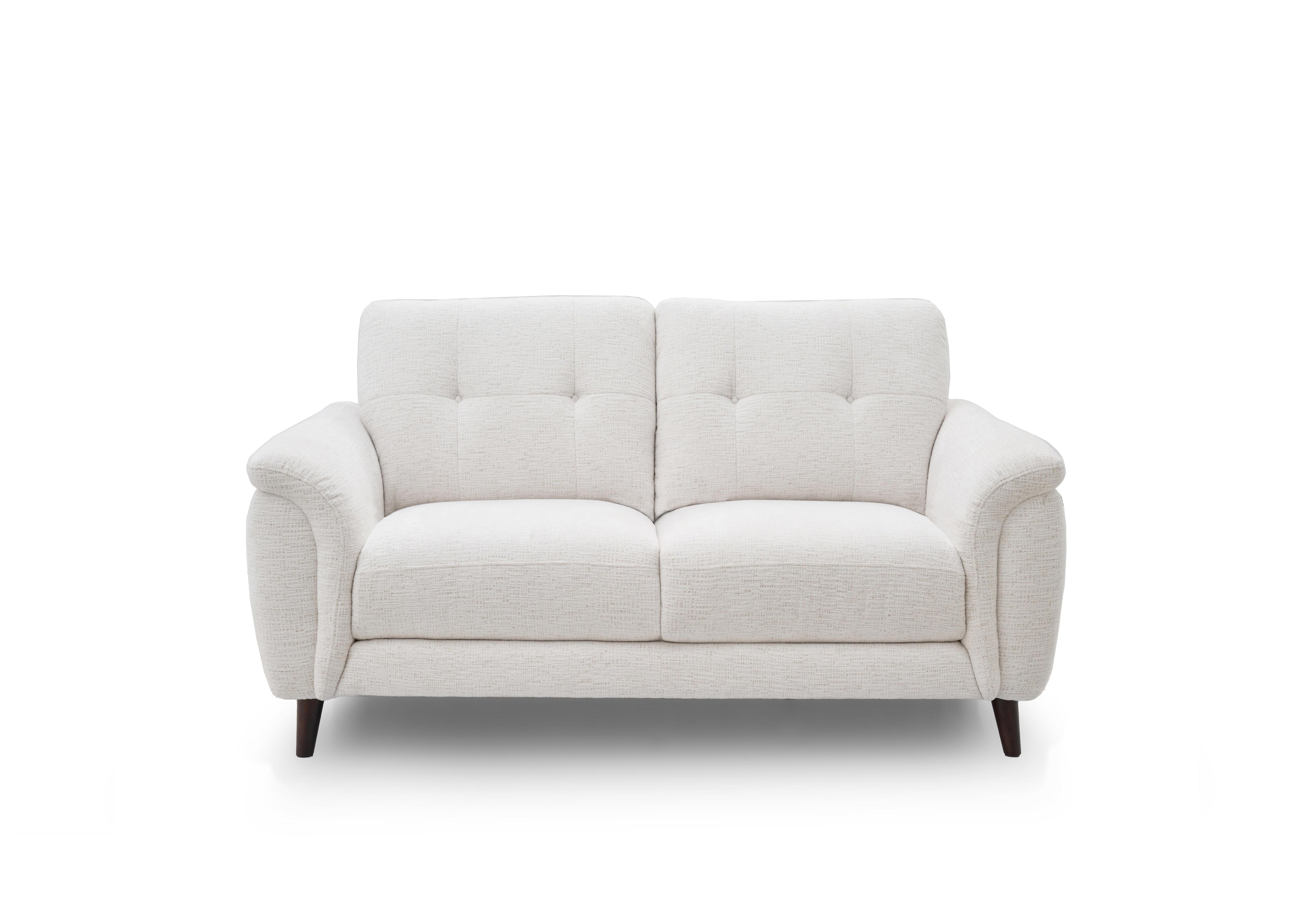 Chantilly 2 Seater Fabric Sofa in Cloud Cool Cream 13101 on Furniture Village