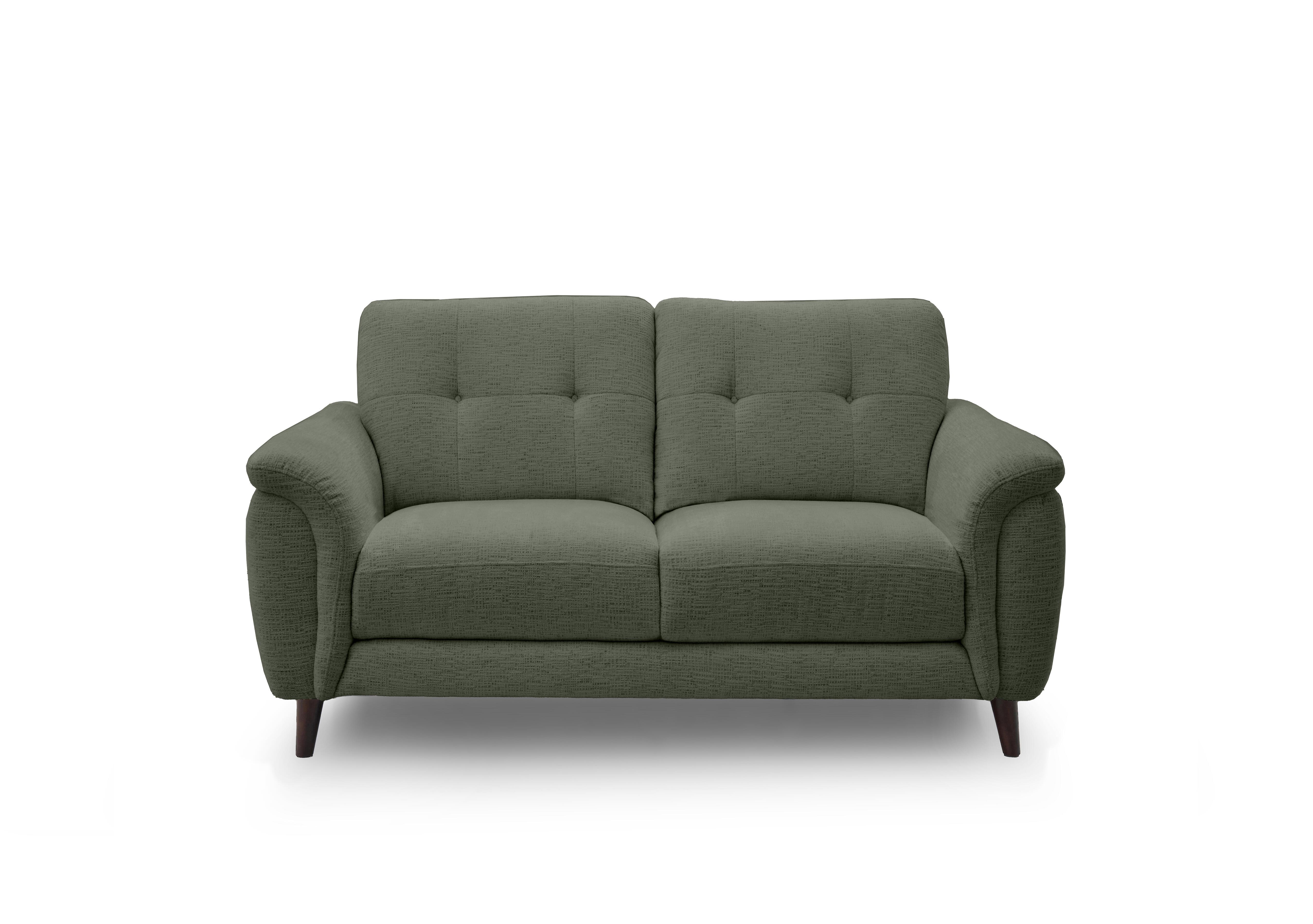 Chantilly 2 Seater Fabric Sofa in Cloud Moss Green 13353 on Furniture Village