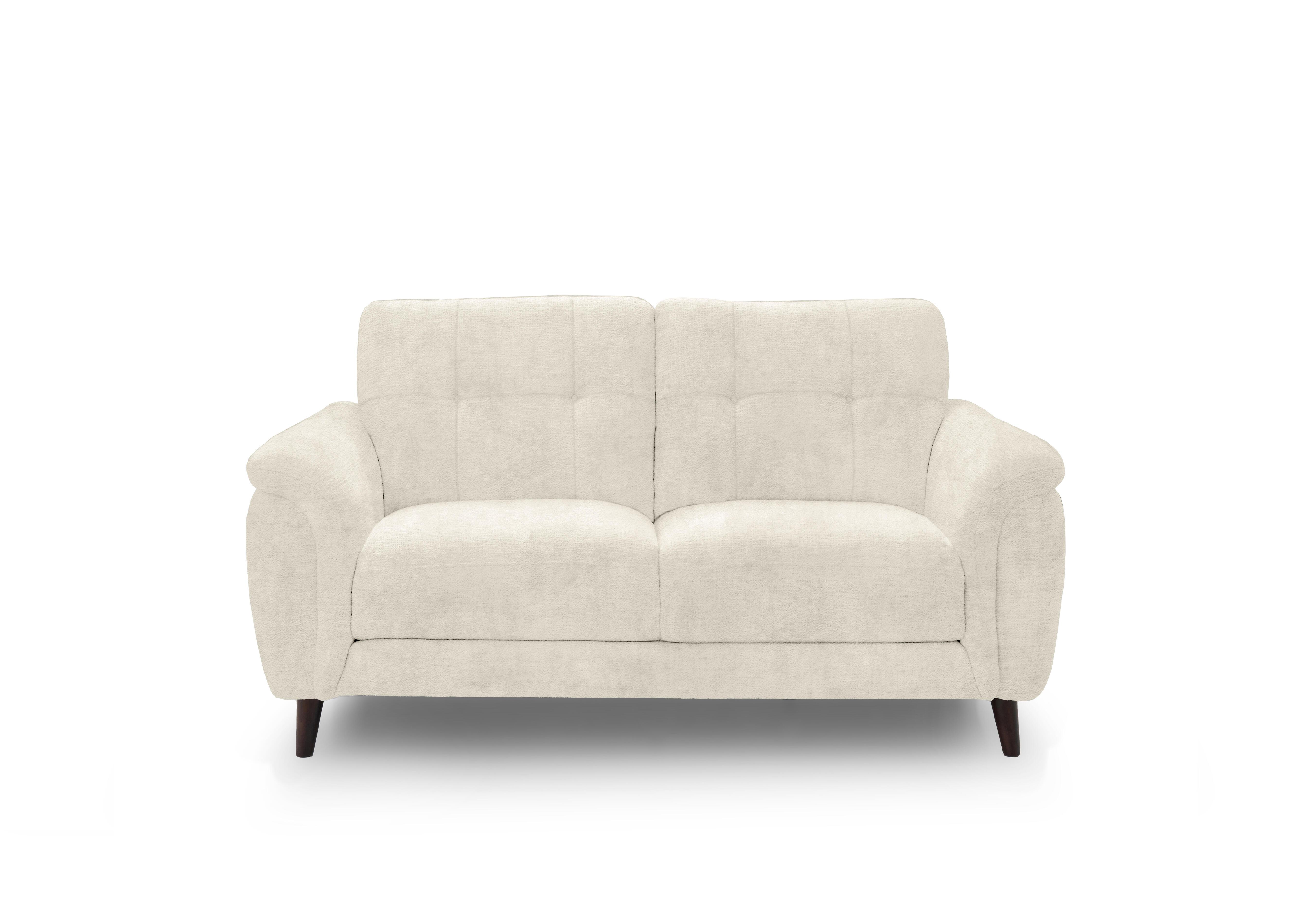 Chantilly 2 Seater Fabric Sofa in Hudson Ivory 25102 on Furniture Village