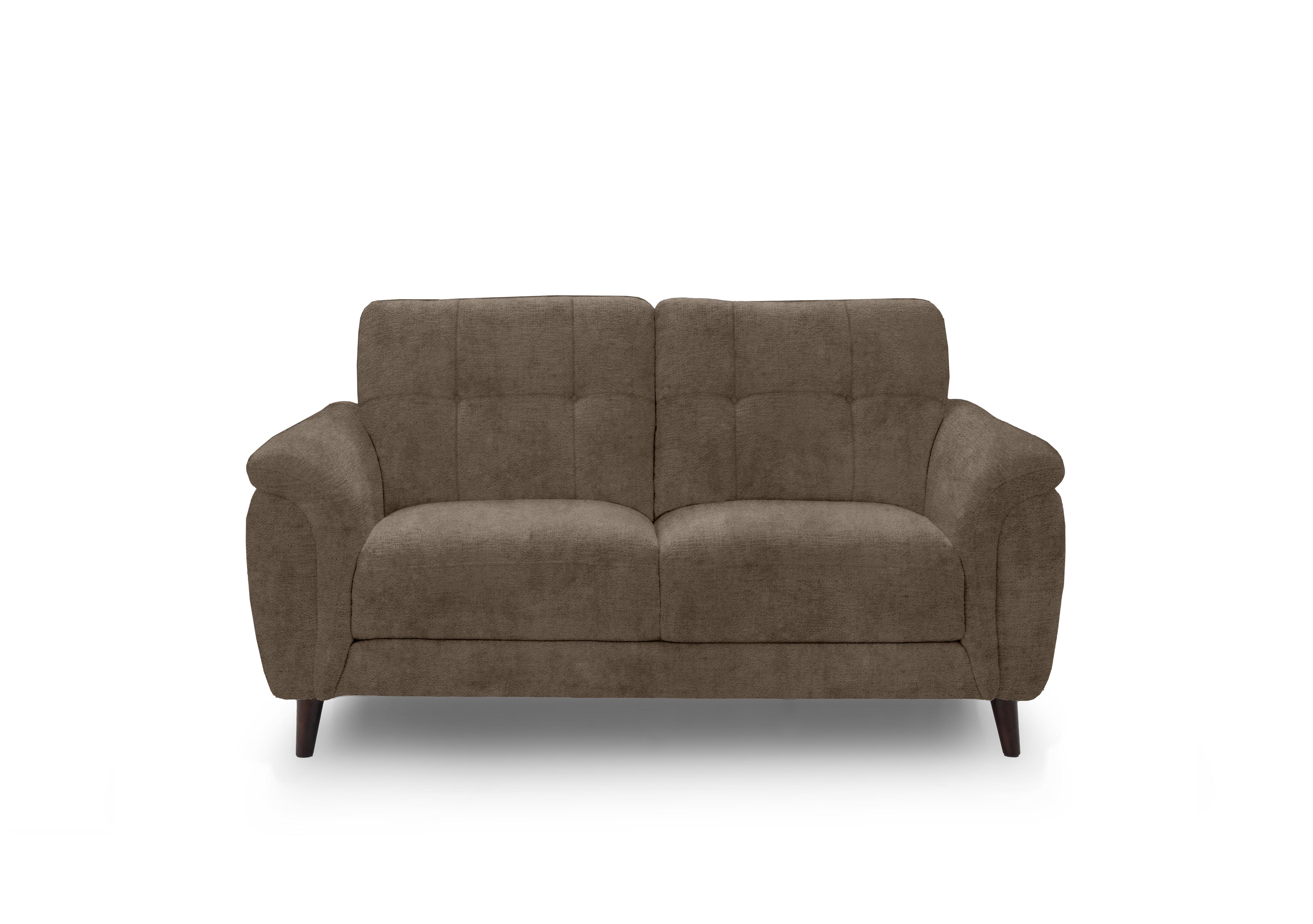 Chantilly 2 Seater Fabric Sofa in Hudson Mocha 25431 on Furniture Village