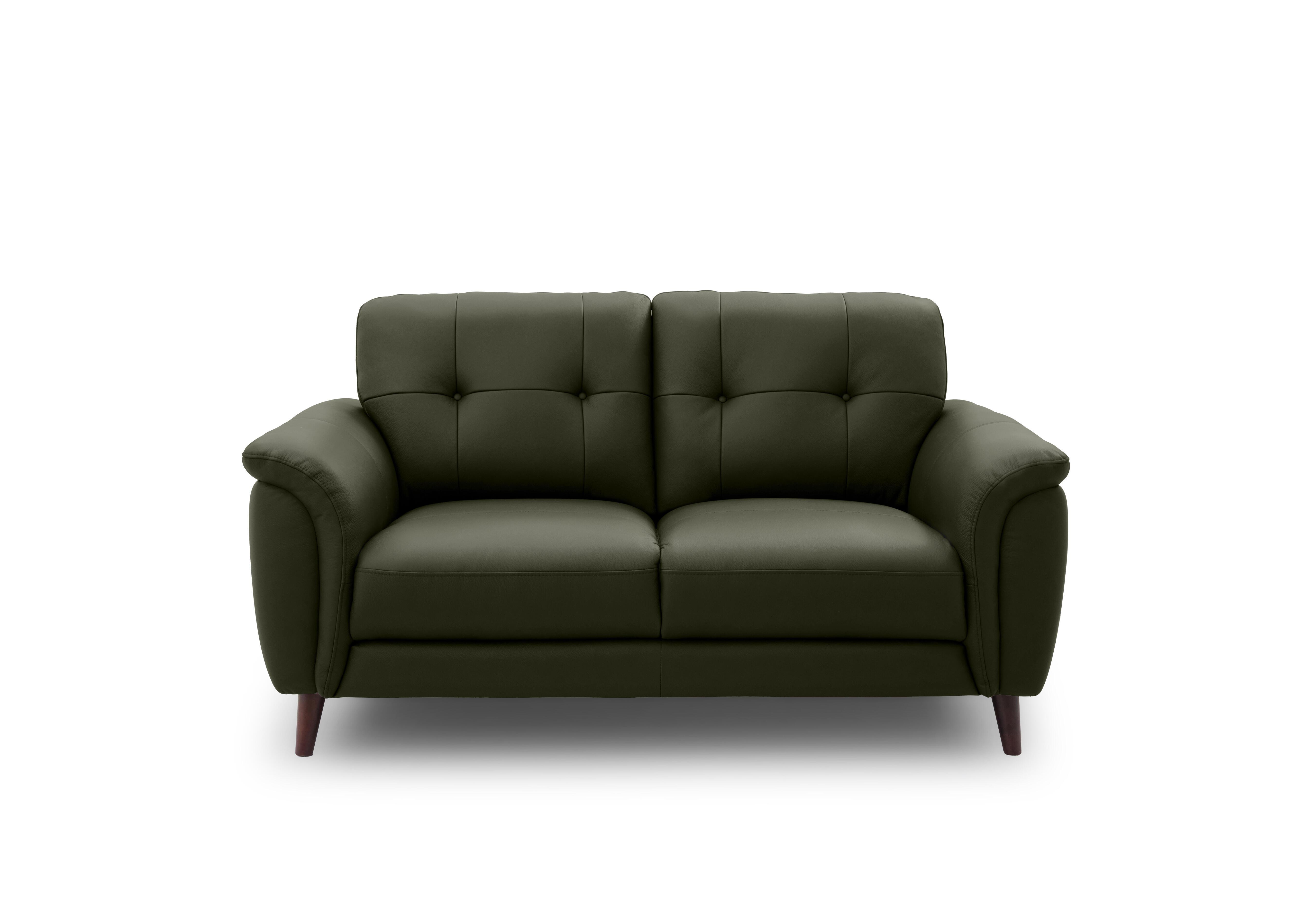 Chantilly 2 Seater Leather Sofa in Oslo Pine Cat-40/10 on Furniture Village