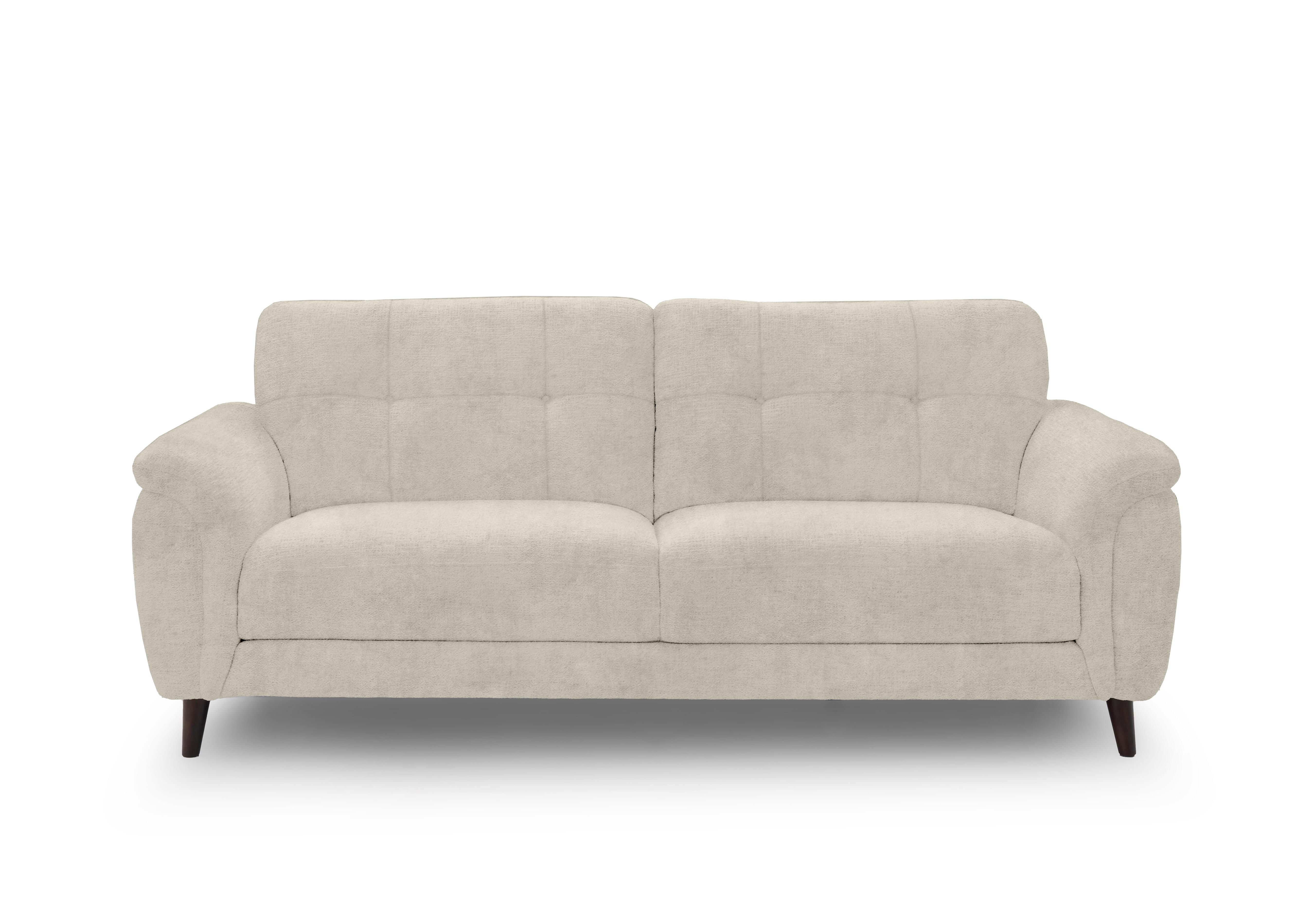 Chantilly 3 Seater Fabric Sofa in Hudson Mink 25120 on Furniture Village