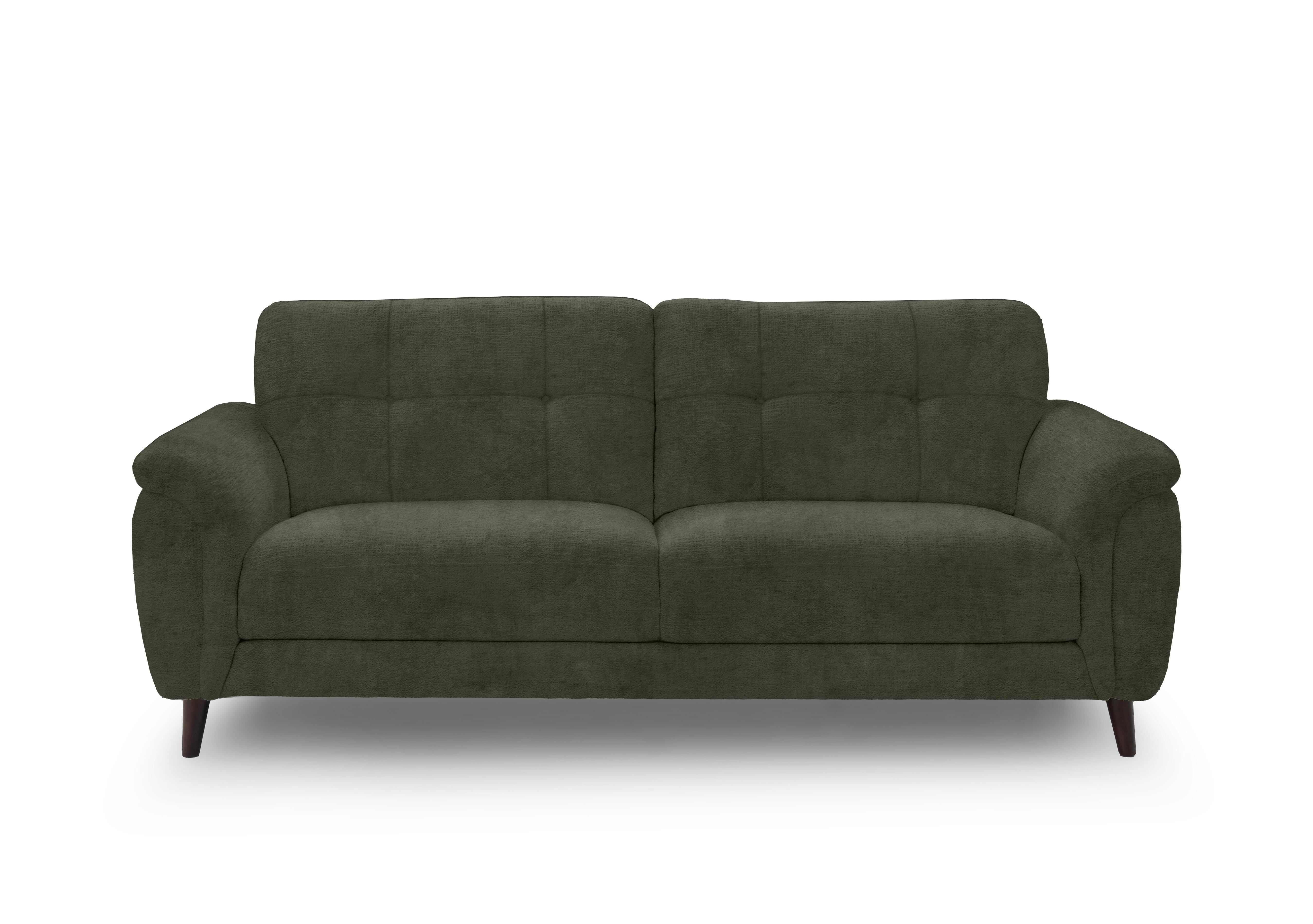 Chantilly 3 Seater Fabric Sofa in Hudson Pine 25355 on Furniture Village