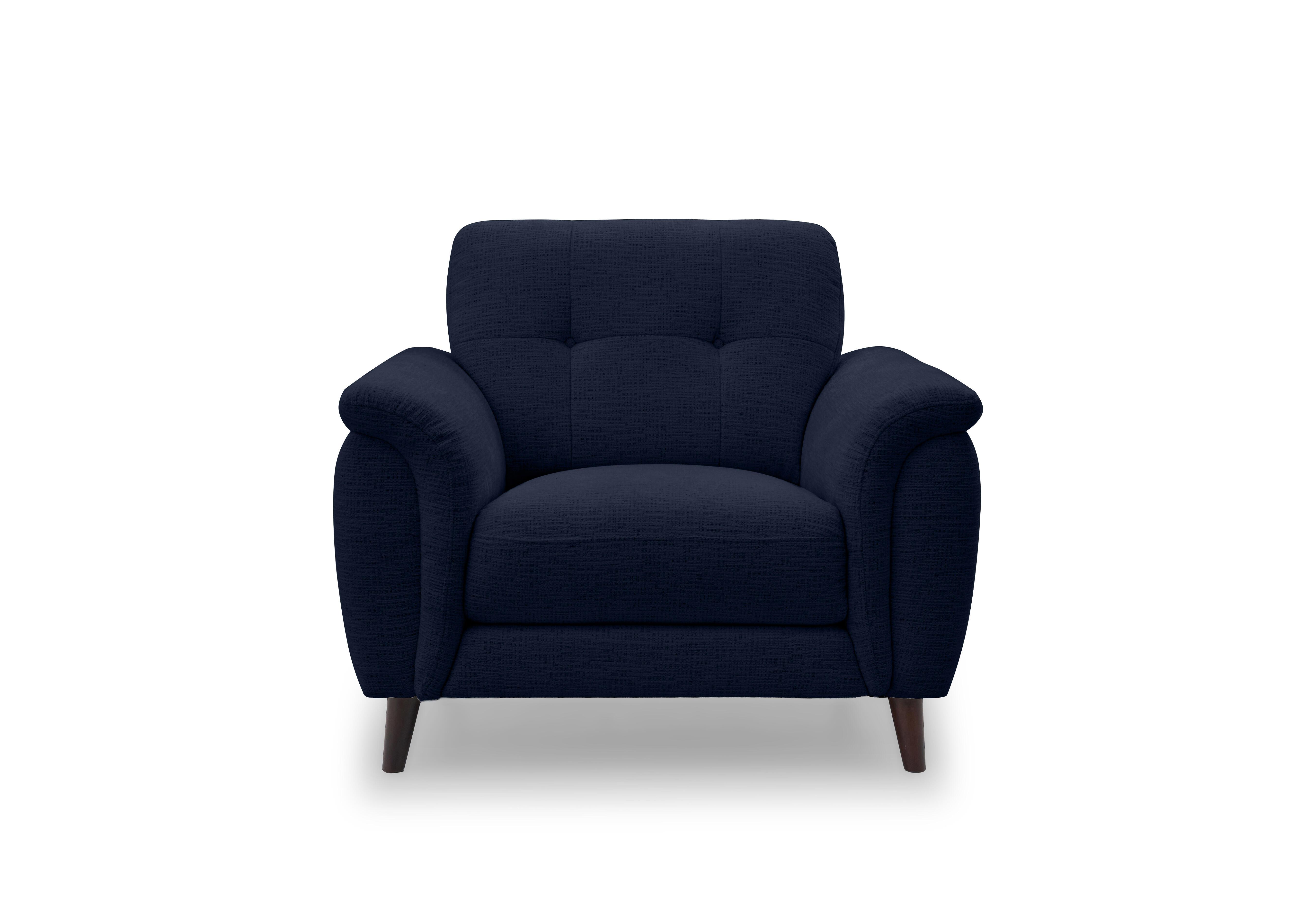 Chantilly Fabric Armchair in Cloud Moonlit Ocean 13330 on Furniture Village