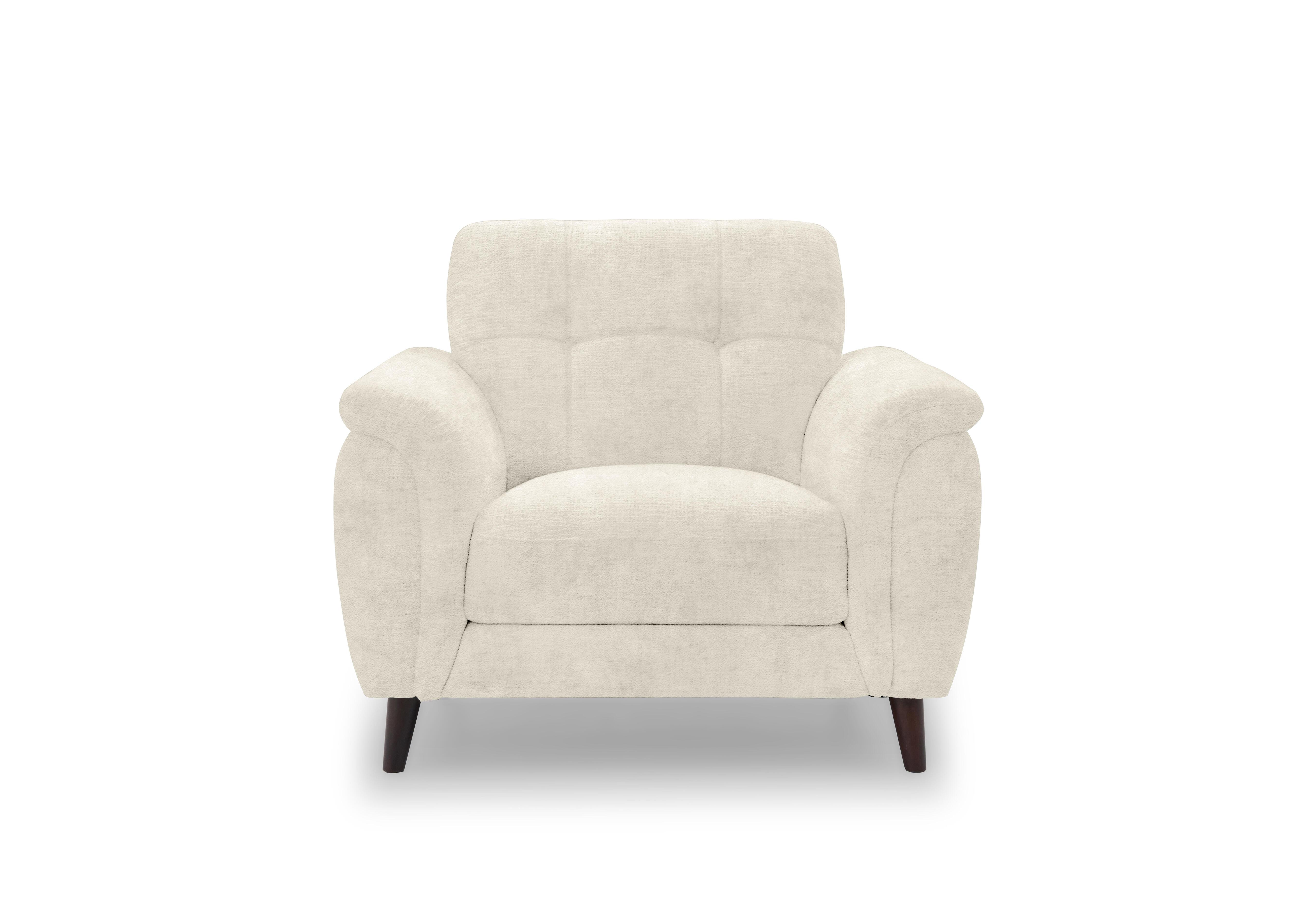 Chantilly Fabric Armchair in Hudson Ivory 25102 on Furniture Village